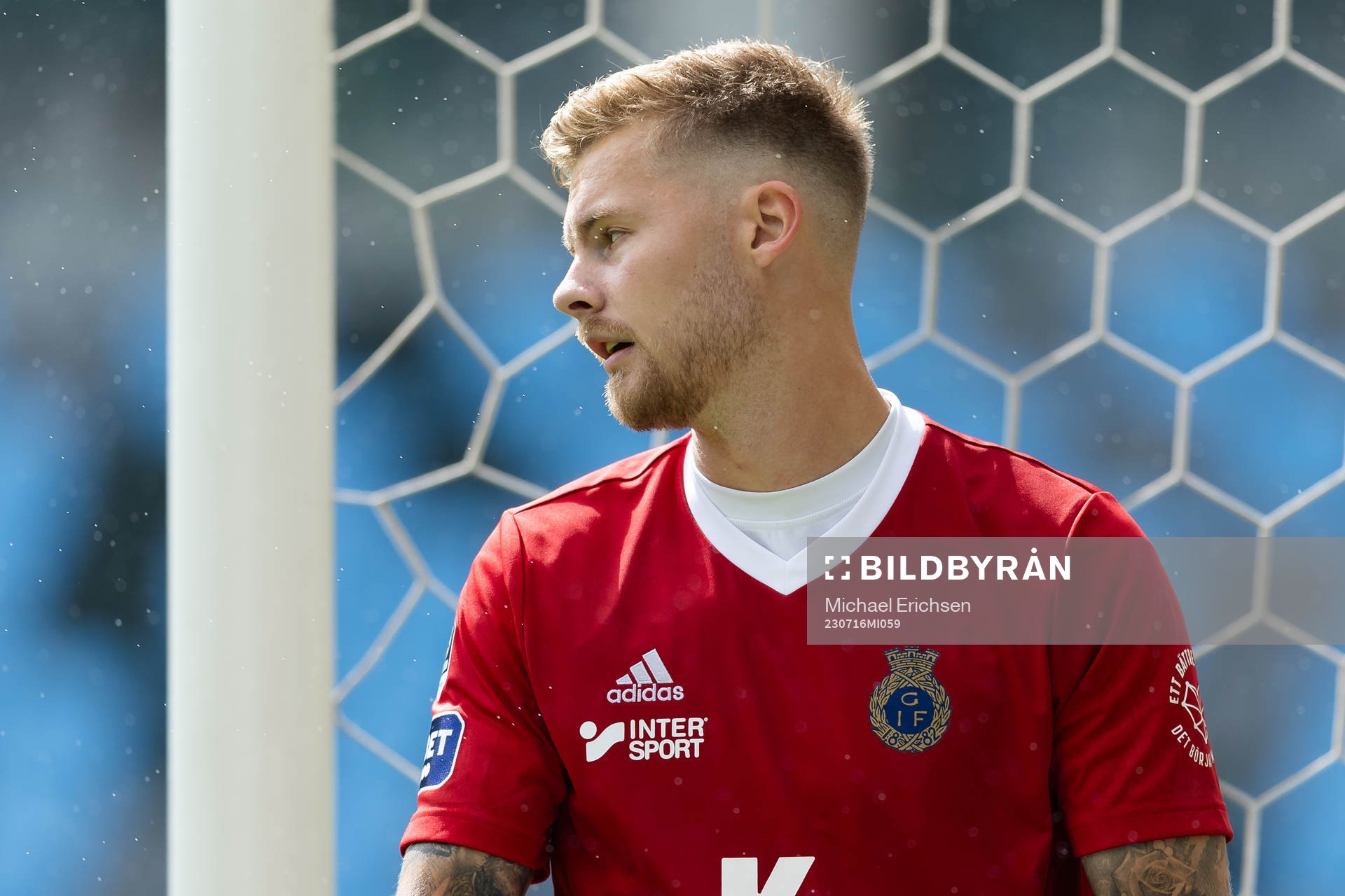 Gefles målvakt Robin Wallinder
