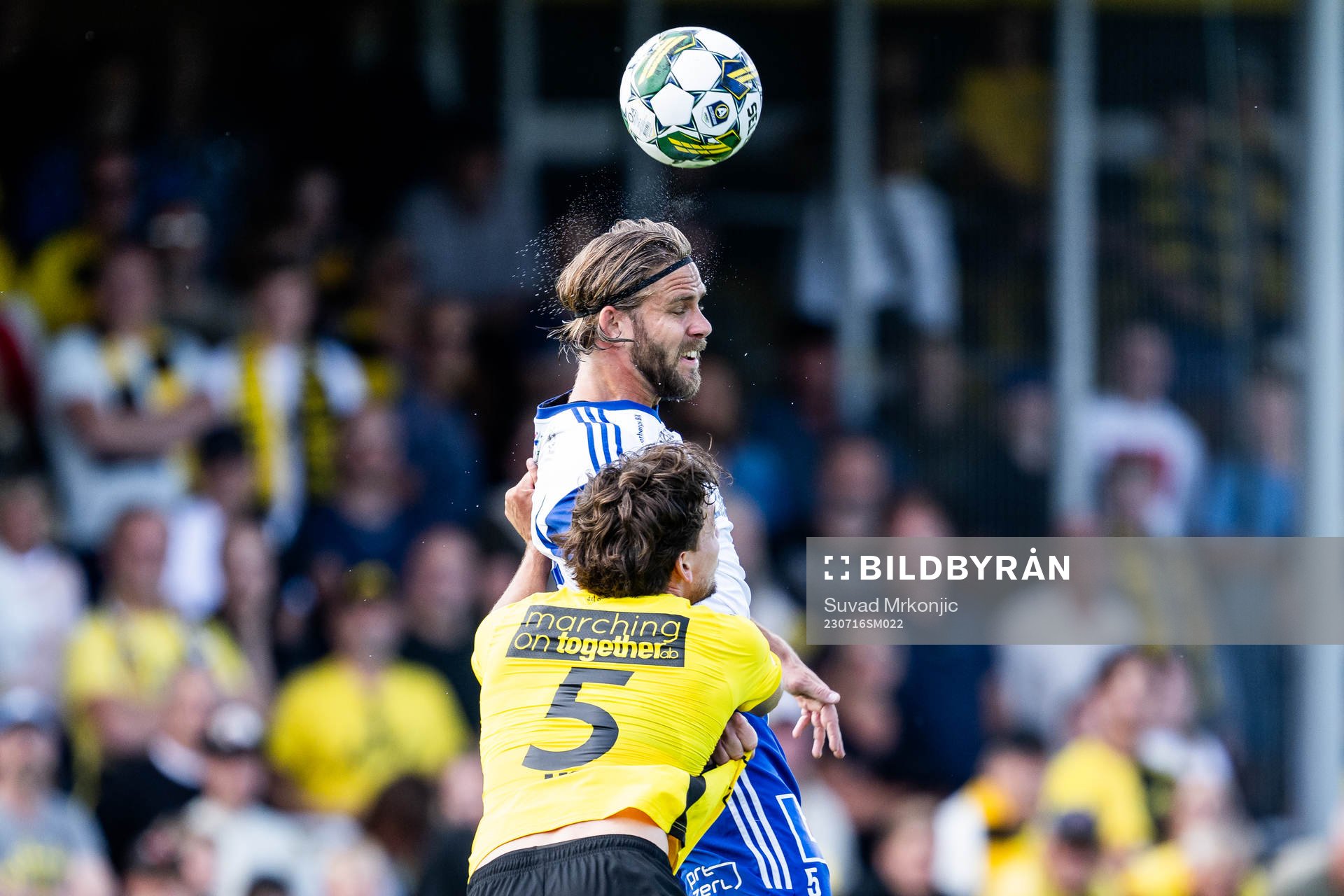 Mjällbys Colin Rösler och IFK Norrköpings Christoffer