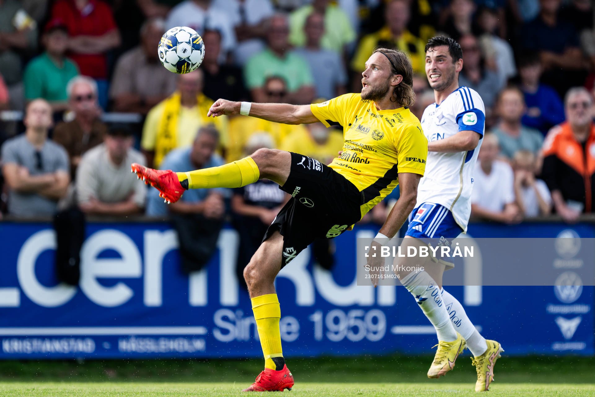 Mjällbys Tom Pettersson och IFK Norrköpings Vito