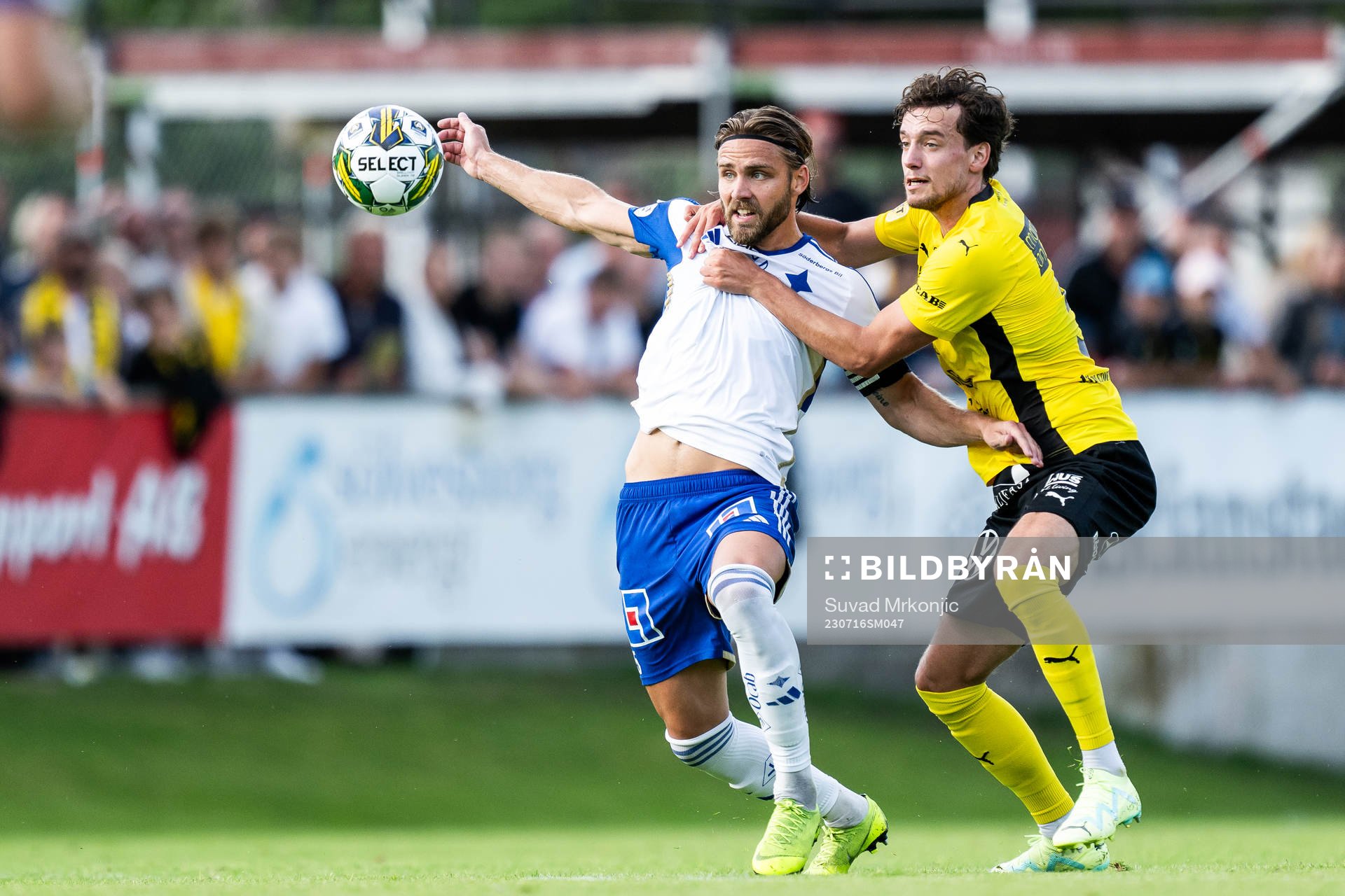 IFK Norrköpings Christoffer Nyman och Mjällbys Colin