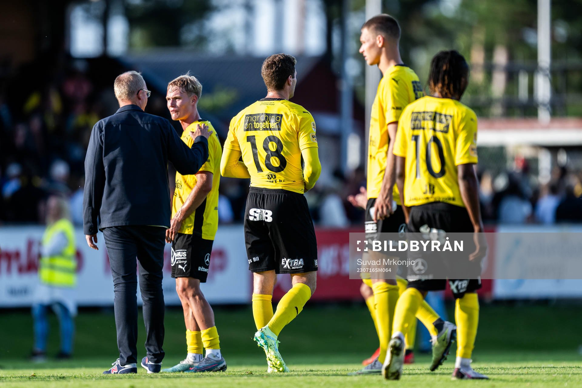 Mjällbys spelare deppar