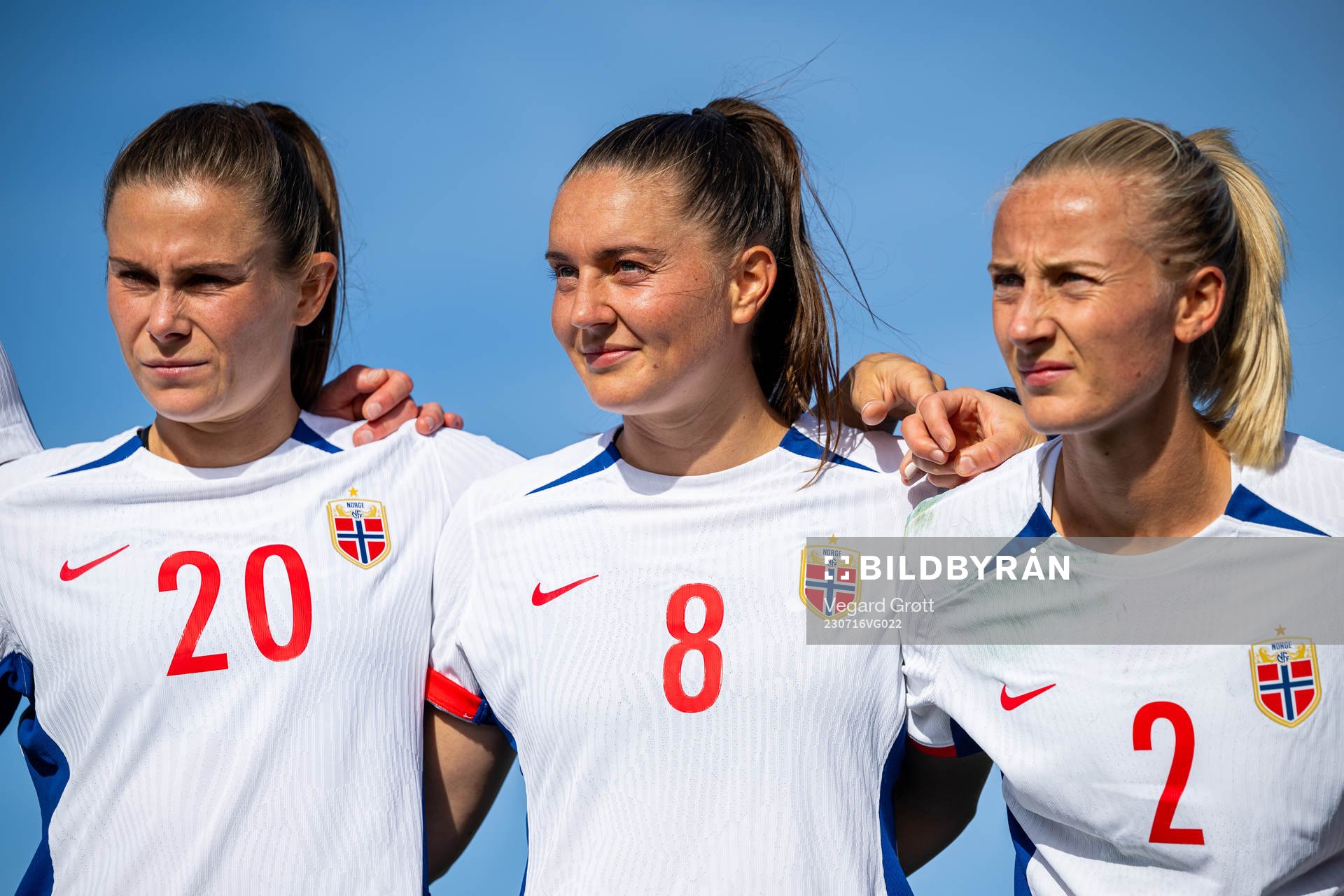 Emilie Bosshard Haavi, Vilde Bøe Risa and Anja Sønstevold