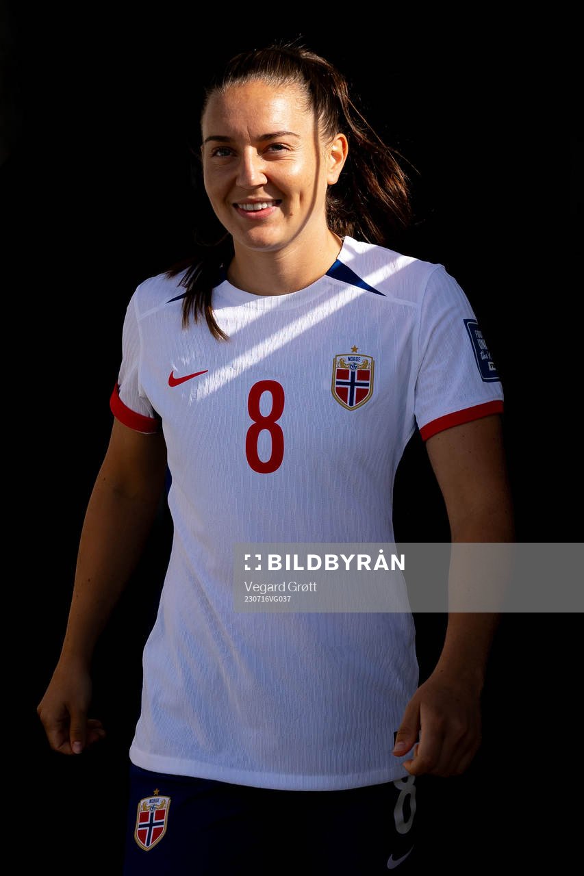 Vilde Bøe Risa of Norway at half-time