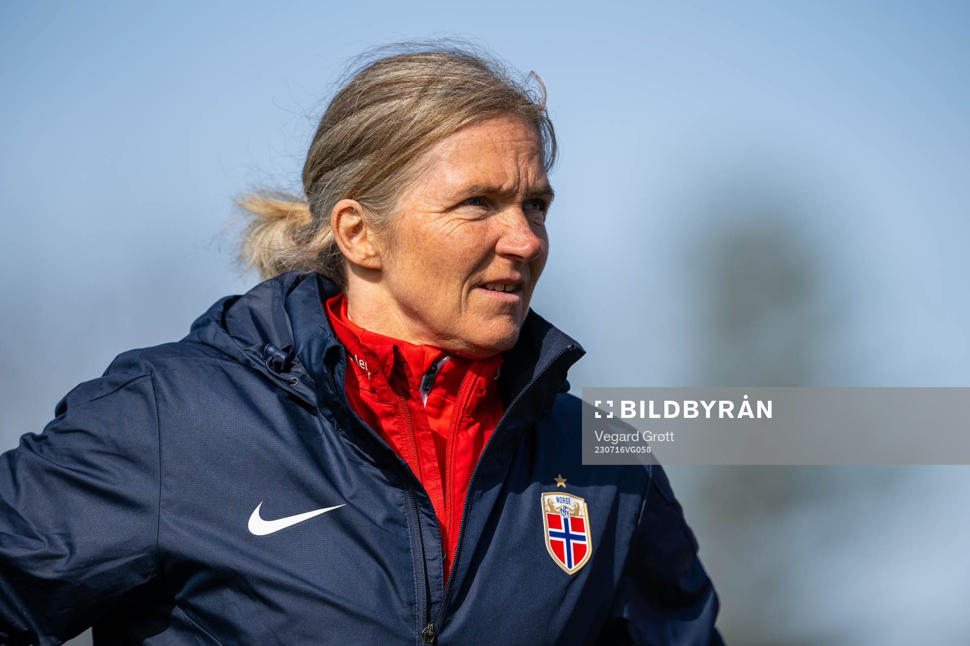 Hege Riise, head coach of Norway