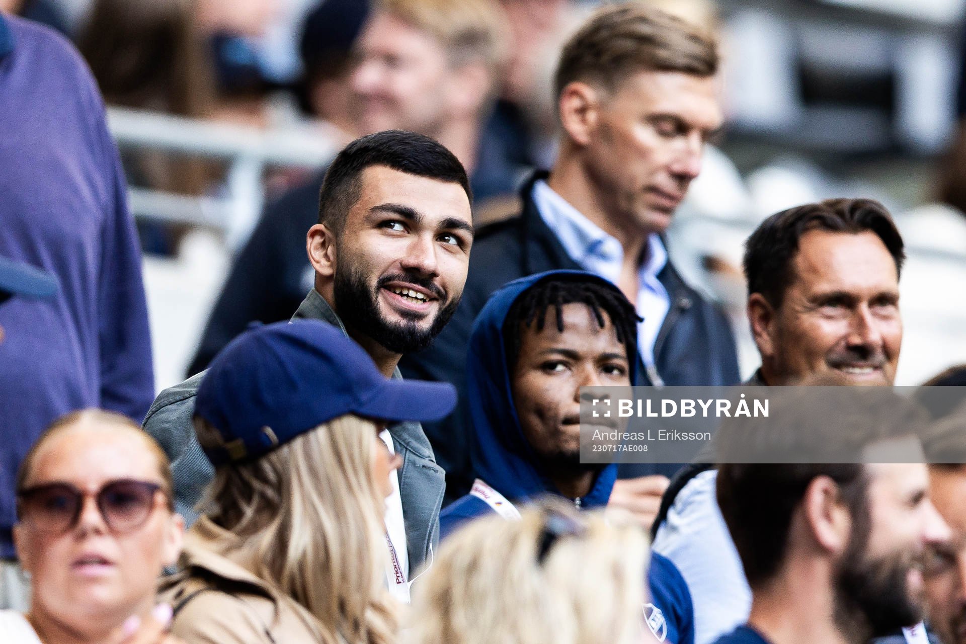 Djurgårdens Musa Gurbanli och Felix Vá