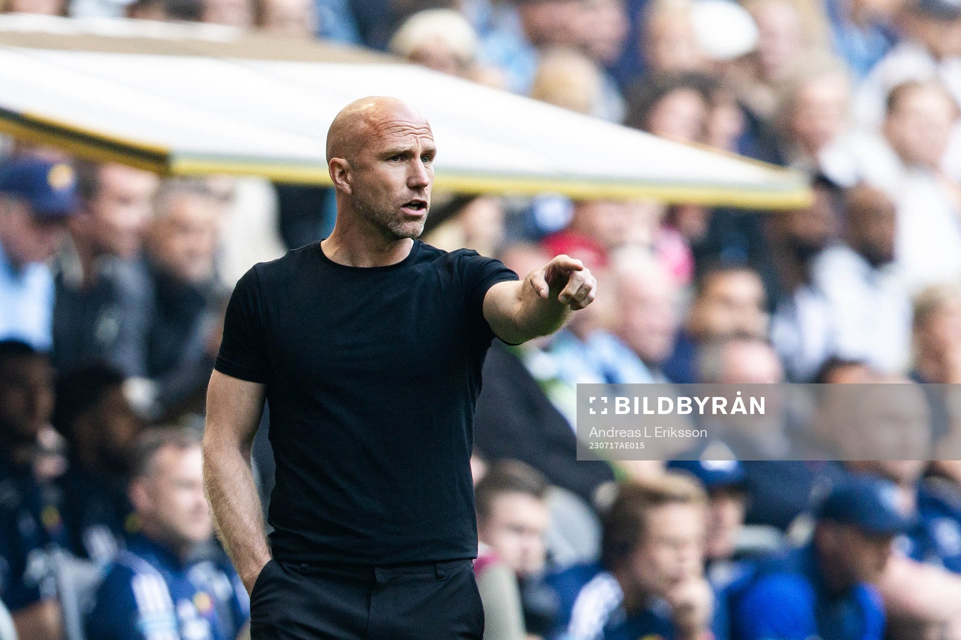 Malmö FFs tränare Henrik Rydström