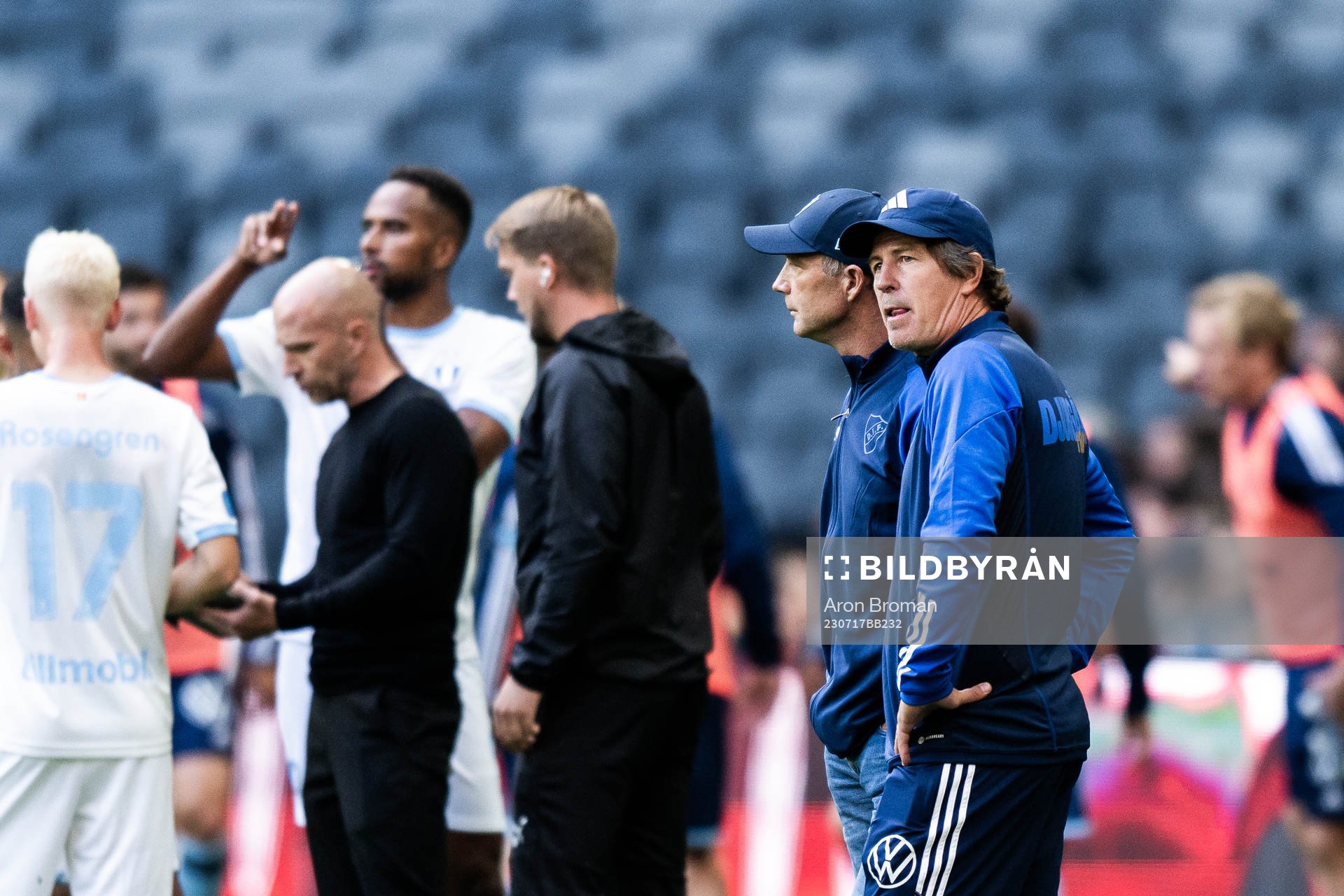 Djurgårdens tränare Thomas Lagerlöf
