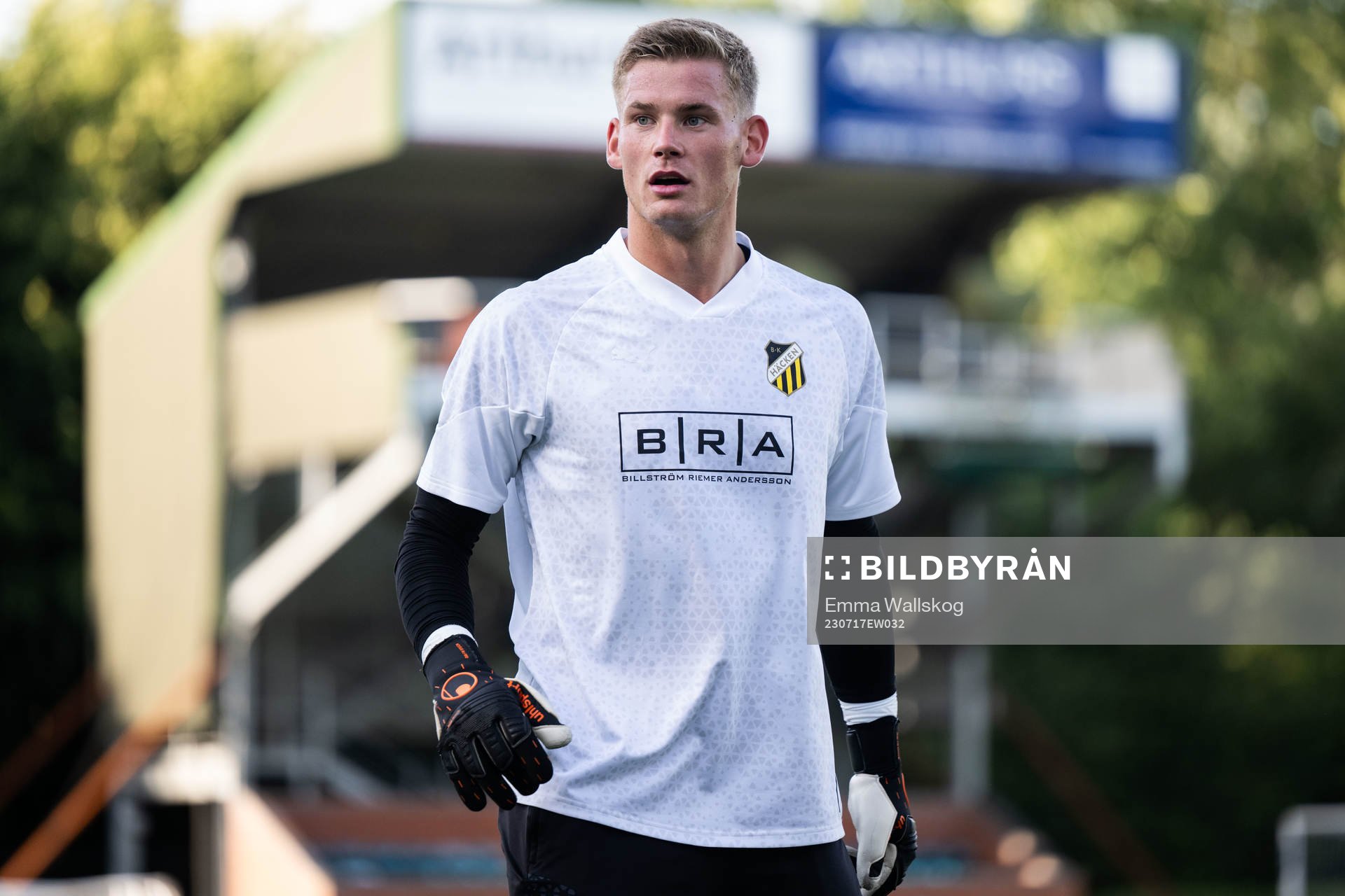 Goalkeeper Johan Brattberg