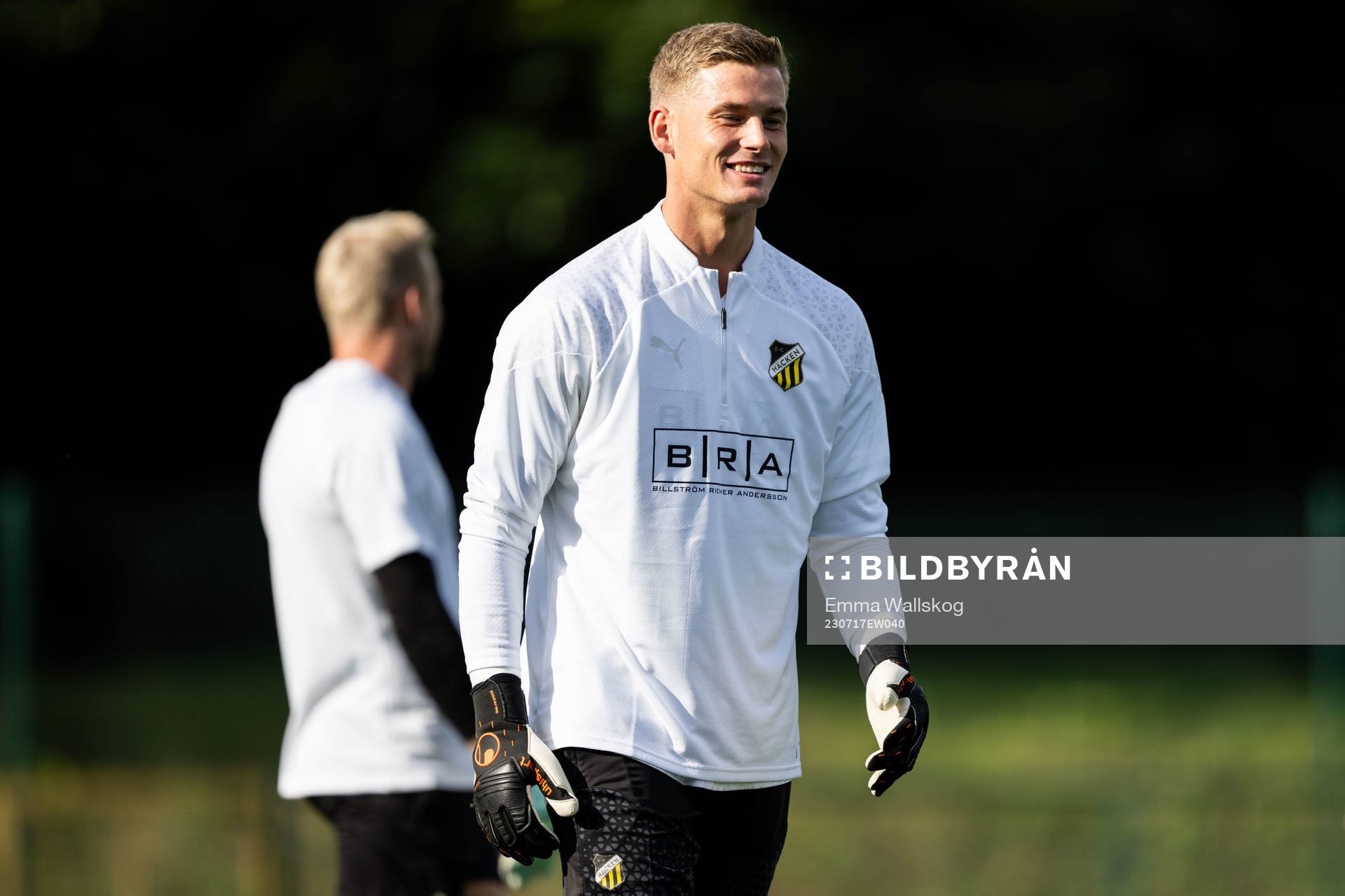 Goalkeeper Johan Brattberg