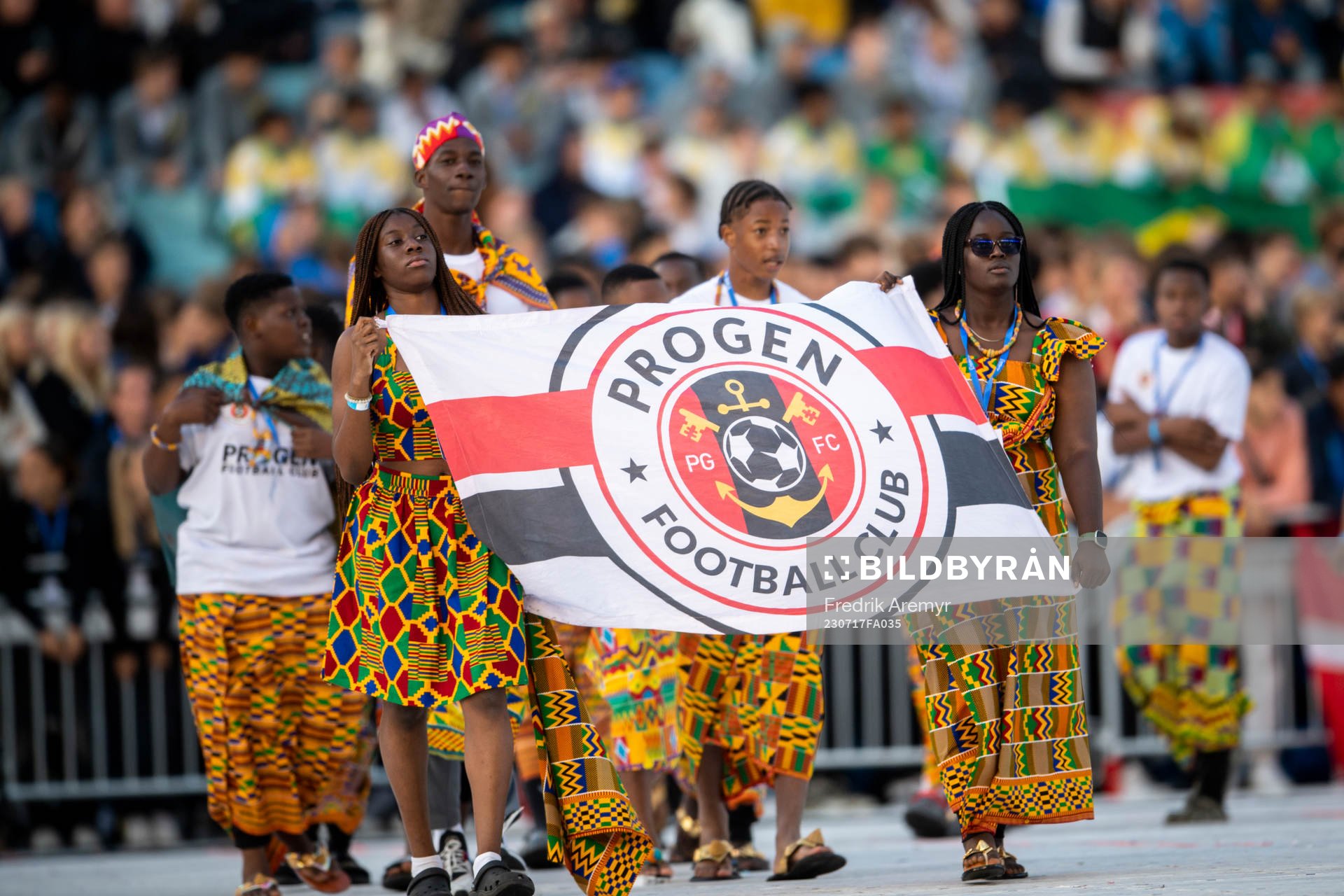 Deltagare från Ghana