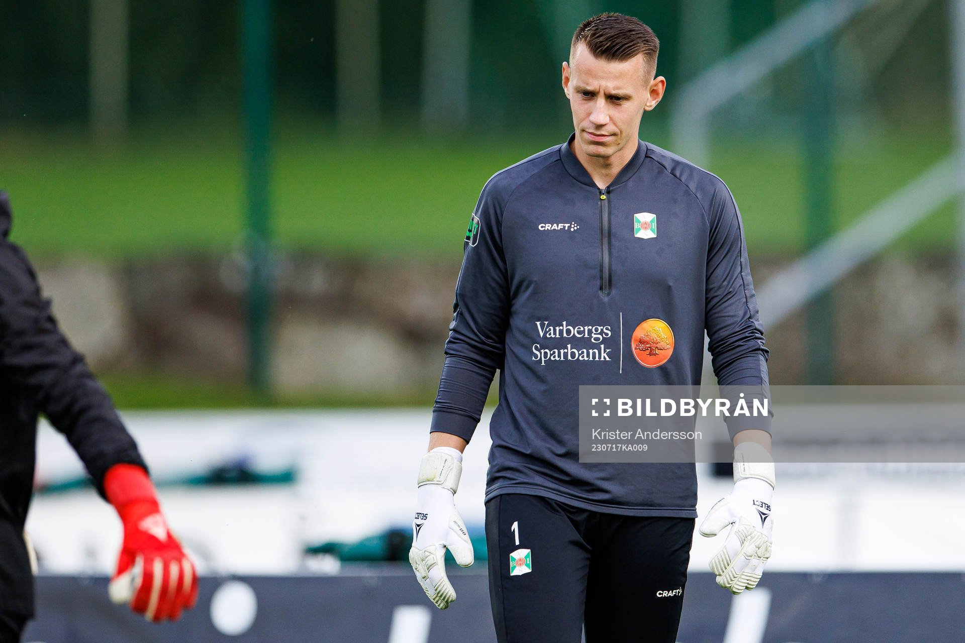Varbergs målvakt David Olsson