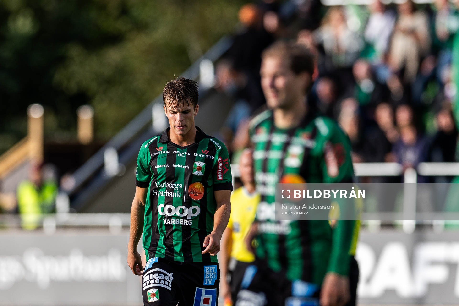 Varbergs Victor Karlsson deppar