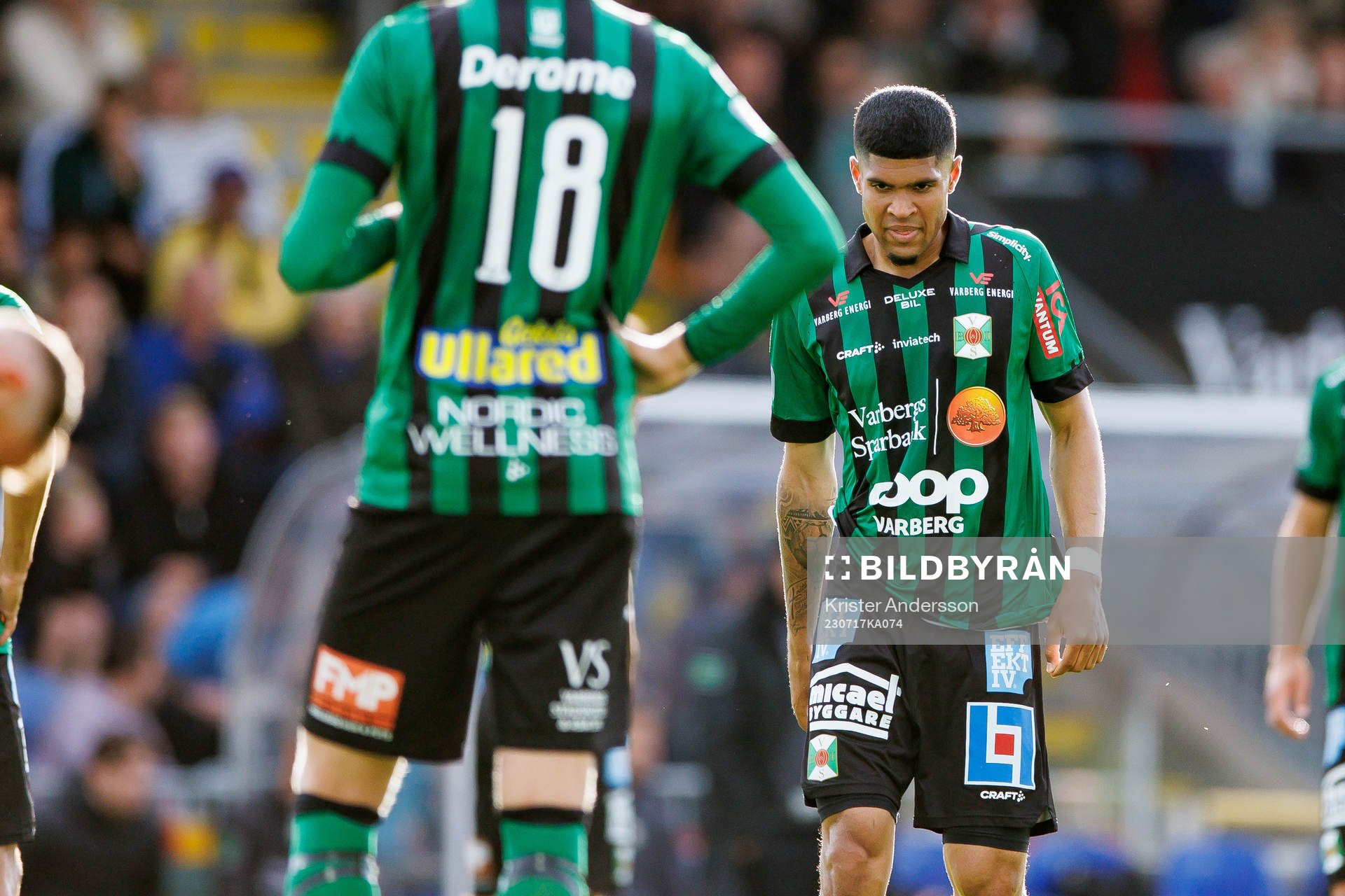 Varbergs Luke Le Roux deppar