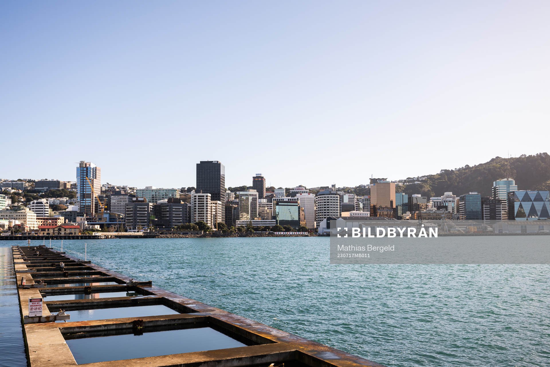 The skyline of Wellington