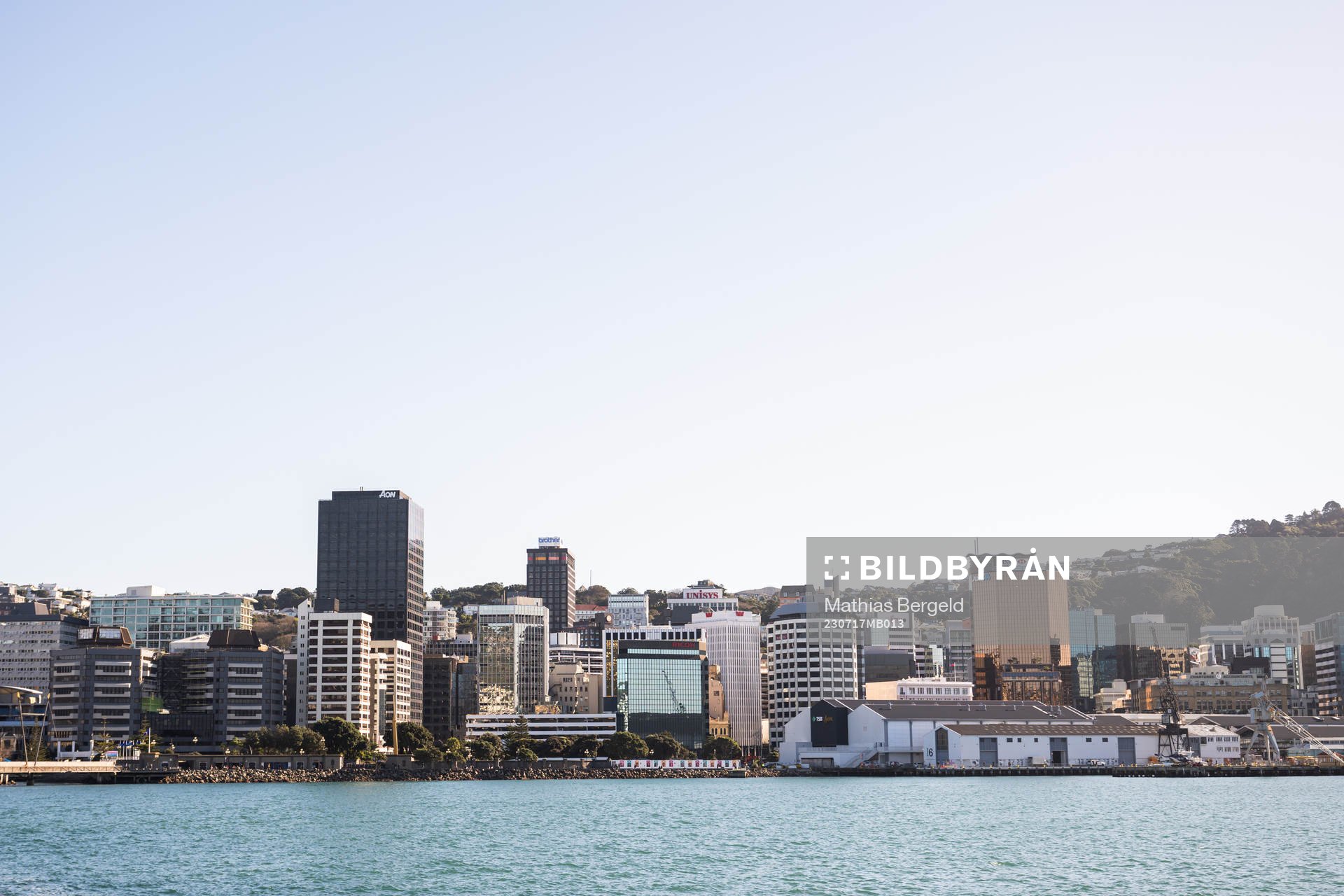 The skyline of Wellington