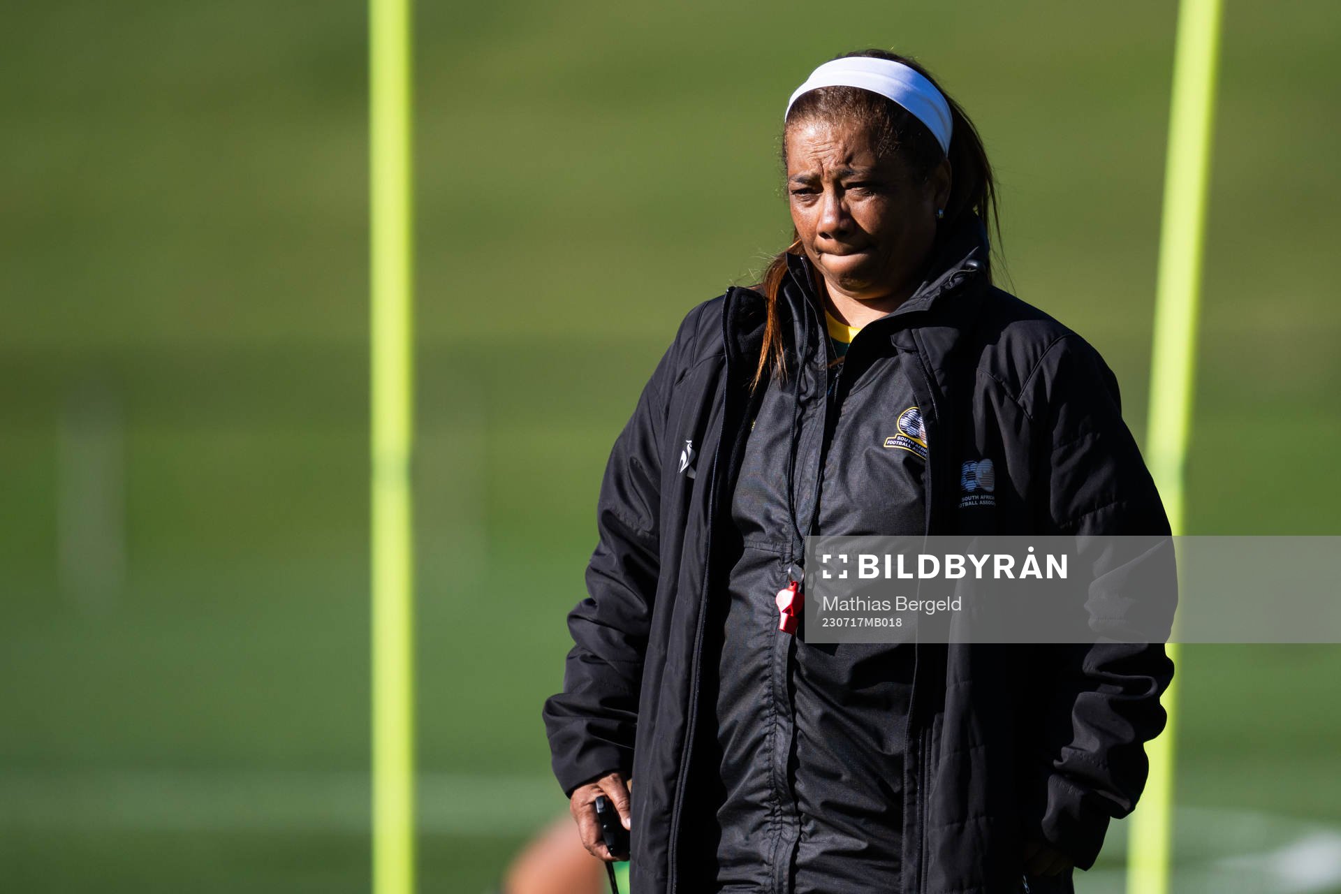 Head coach Desiree Ellis of the South African women's