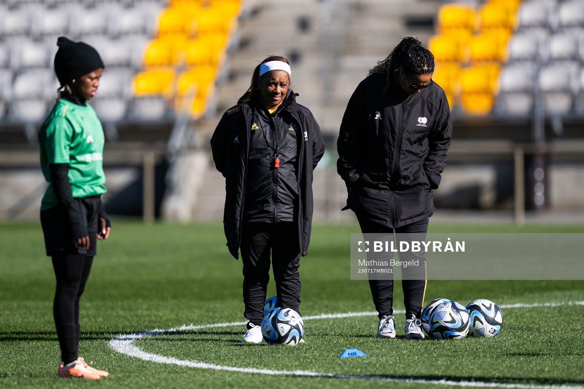 Head coach Desiree Ellis of the South African women's