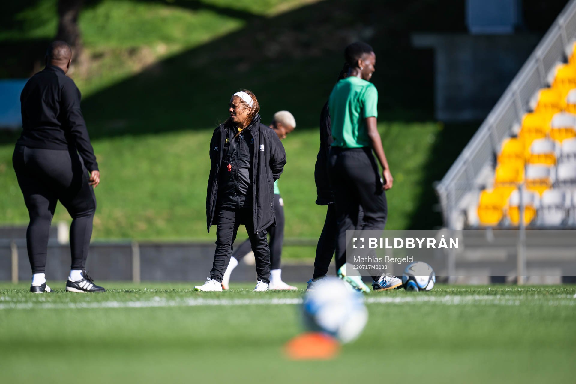 Head coach Desiree Ellis of the South African women's