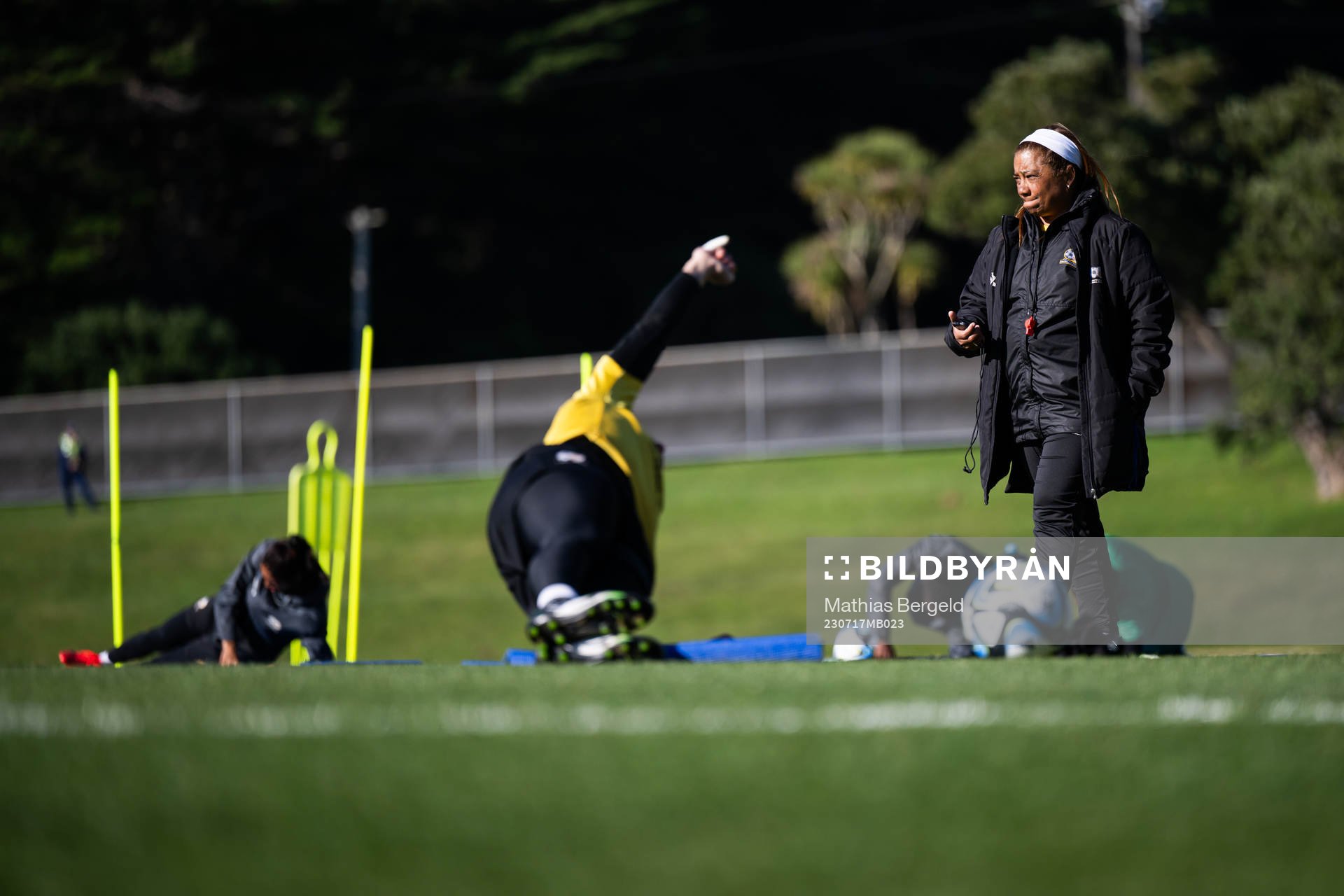 Head coach Desiree Ellis of the South African women's