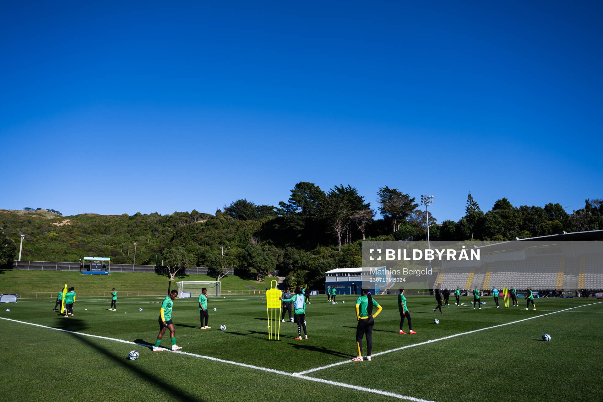 Players of the South African women's national football team