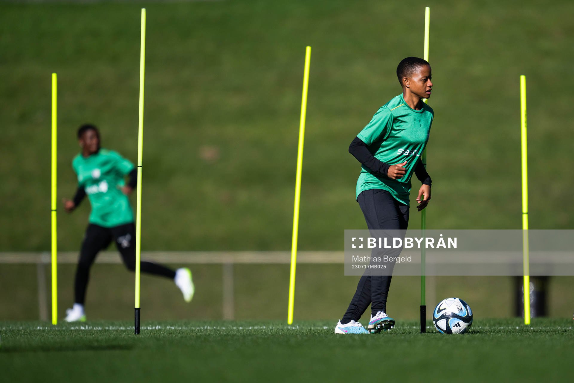 Refiloe Jane of the South African women's national football
