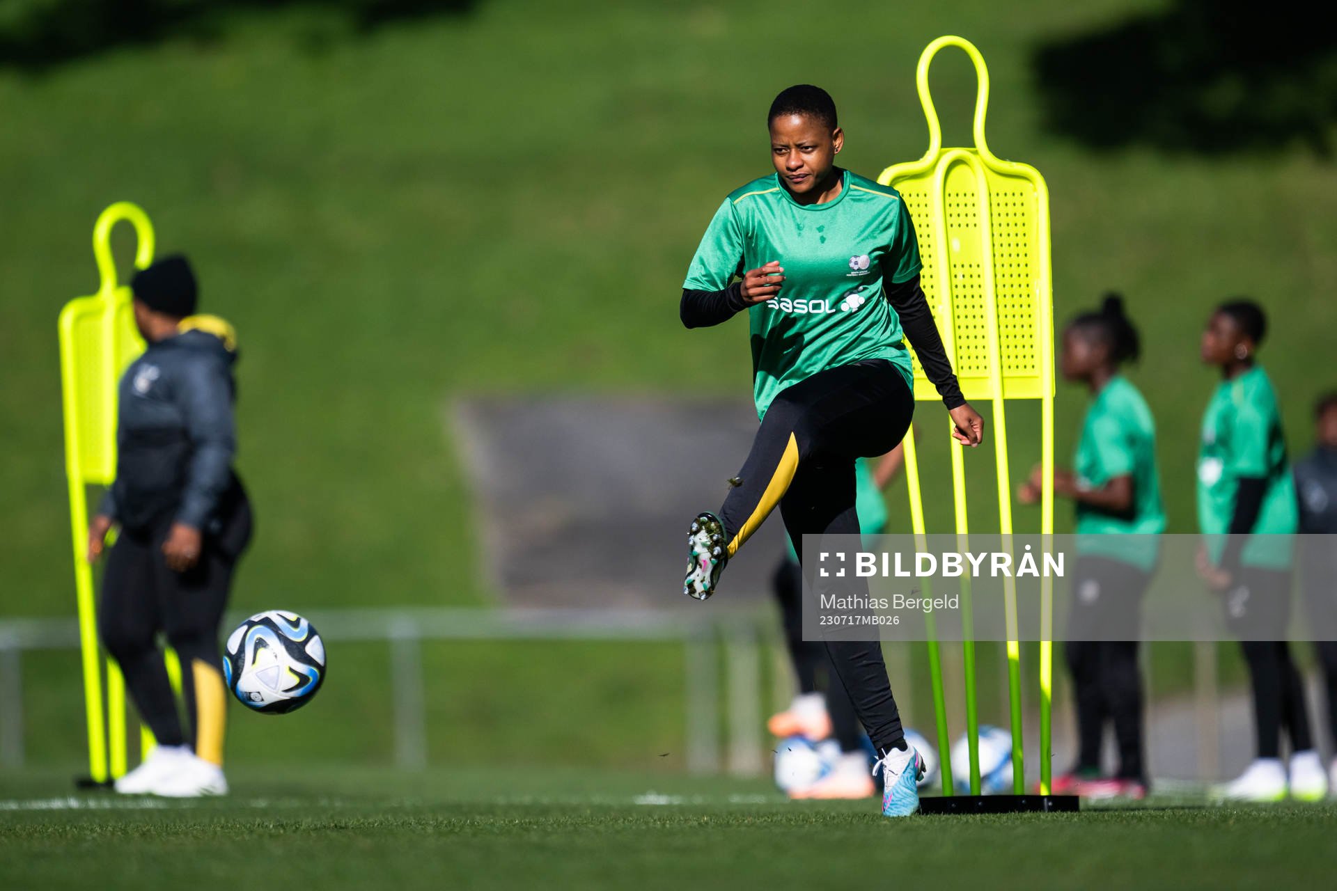 Refiloe Jane of the South African women's national football