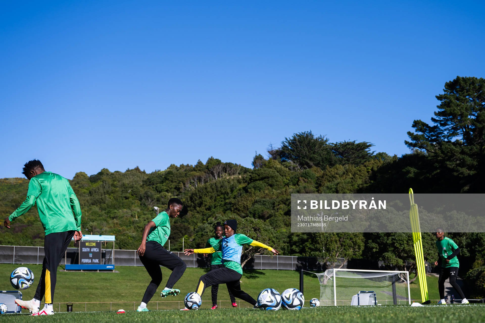 Players of the South African women's national football team