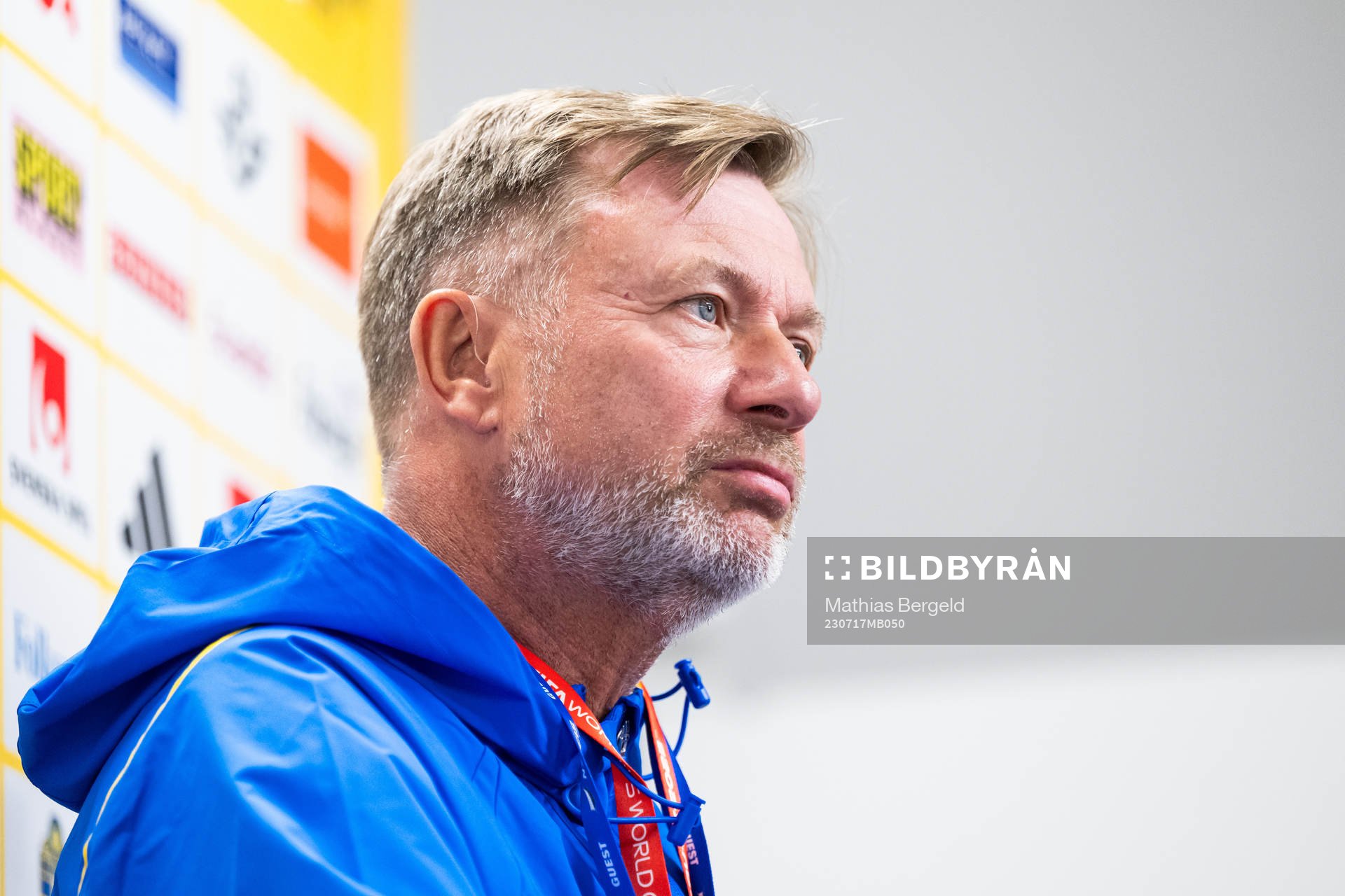 Head coach Peter Gerhardsson of the Swedish women's