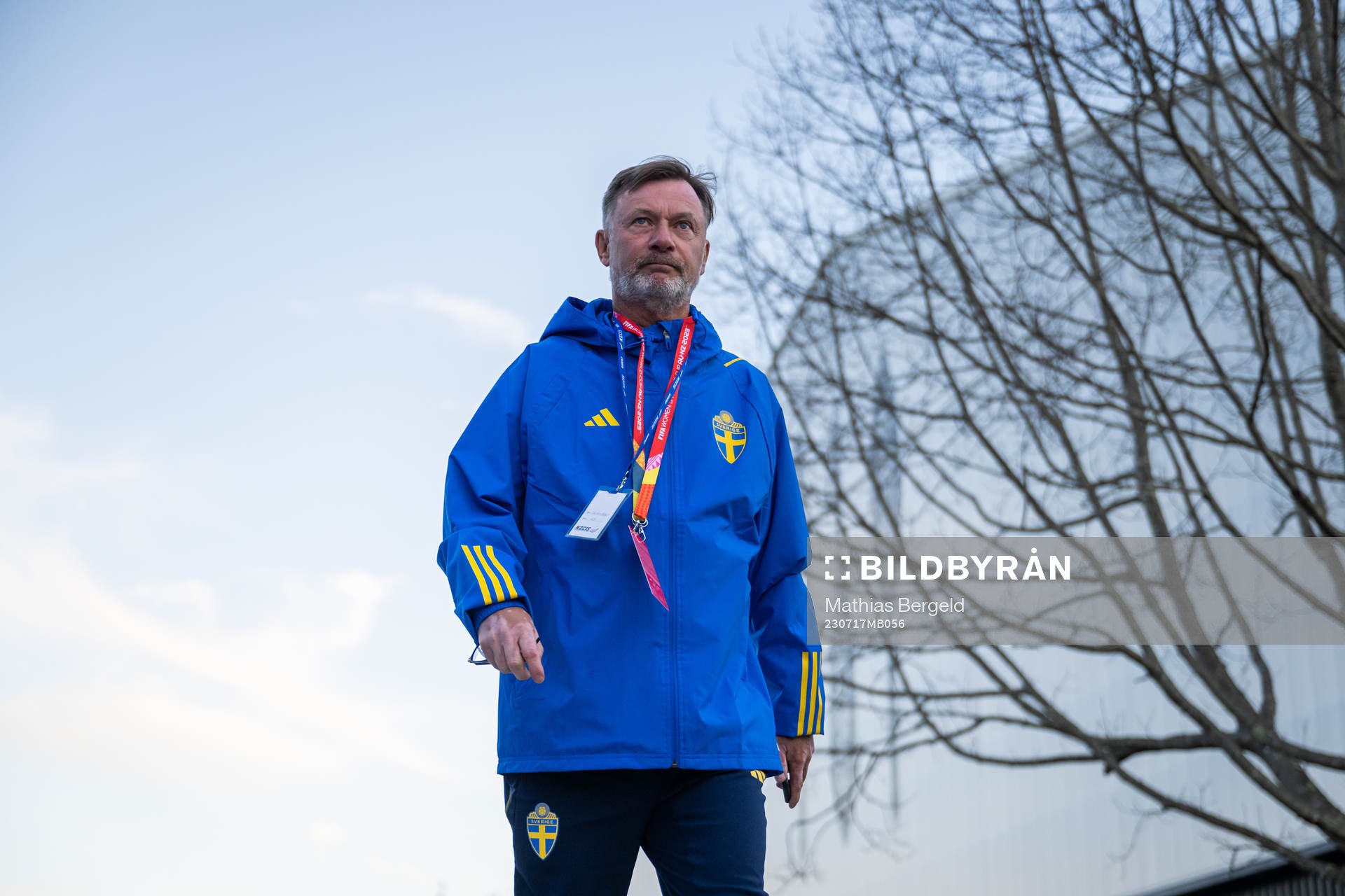 Head coach Peter Gerhardsson of the Swedish women's