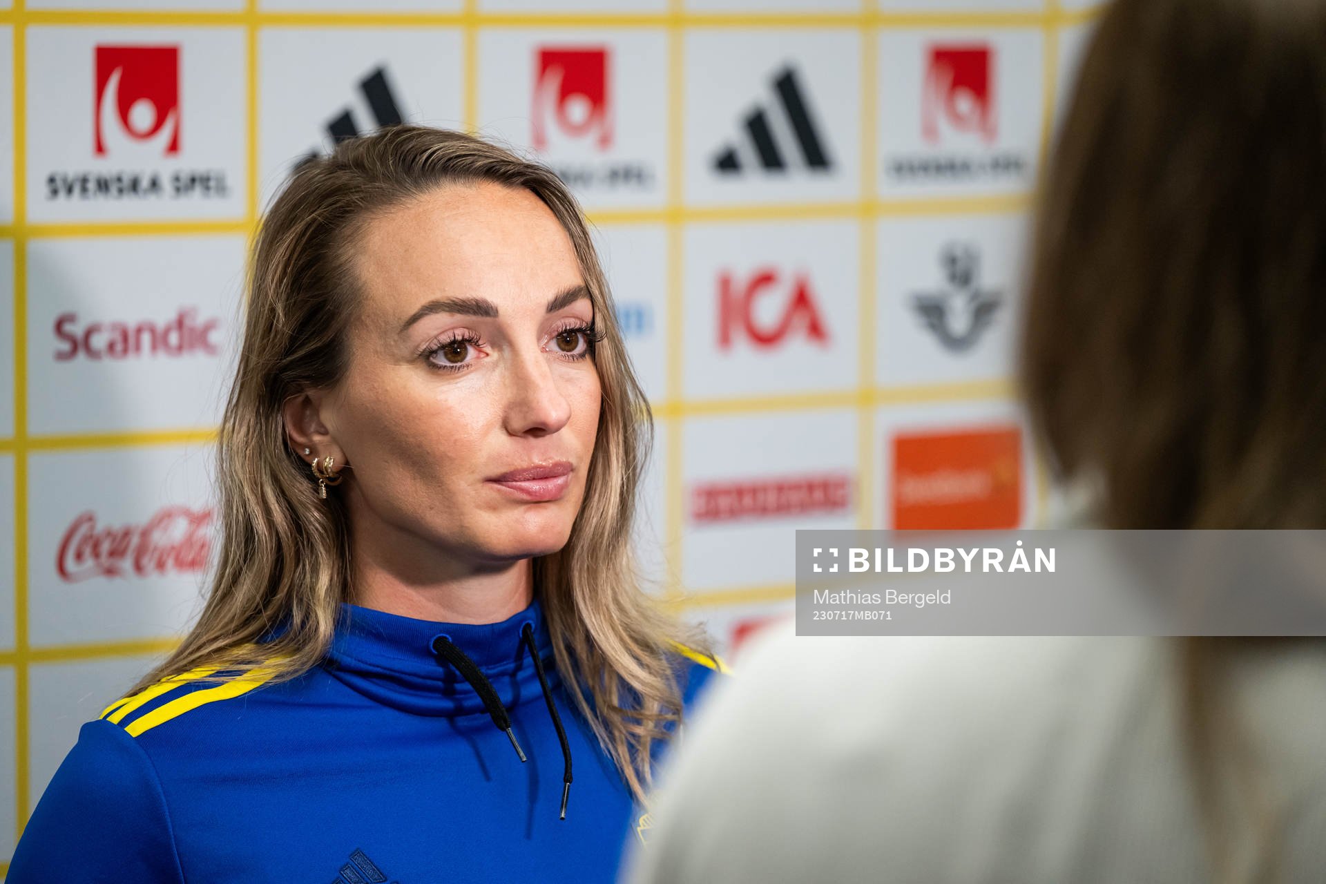 Kosovare Asllani of the Swedish women's national football