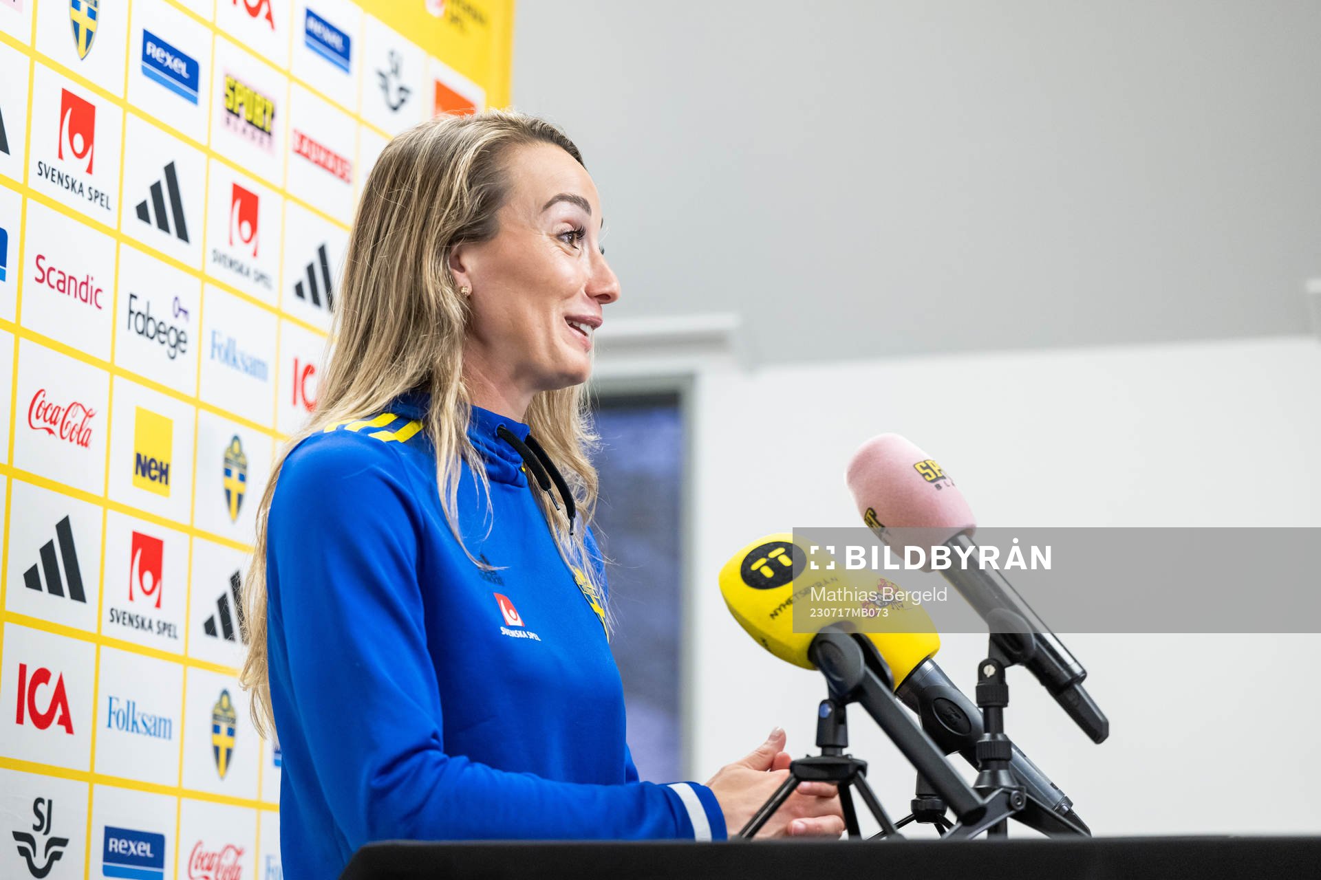Kosovare Asllani of the Swedish women's national football