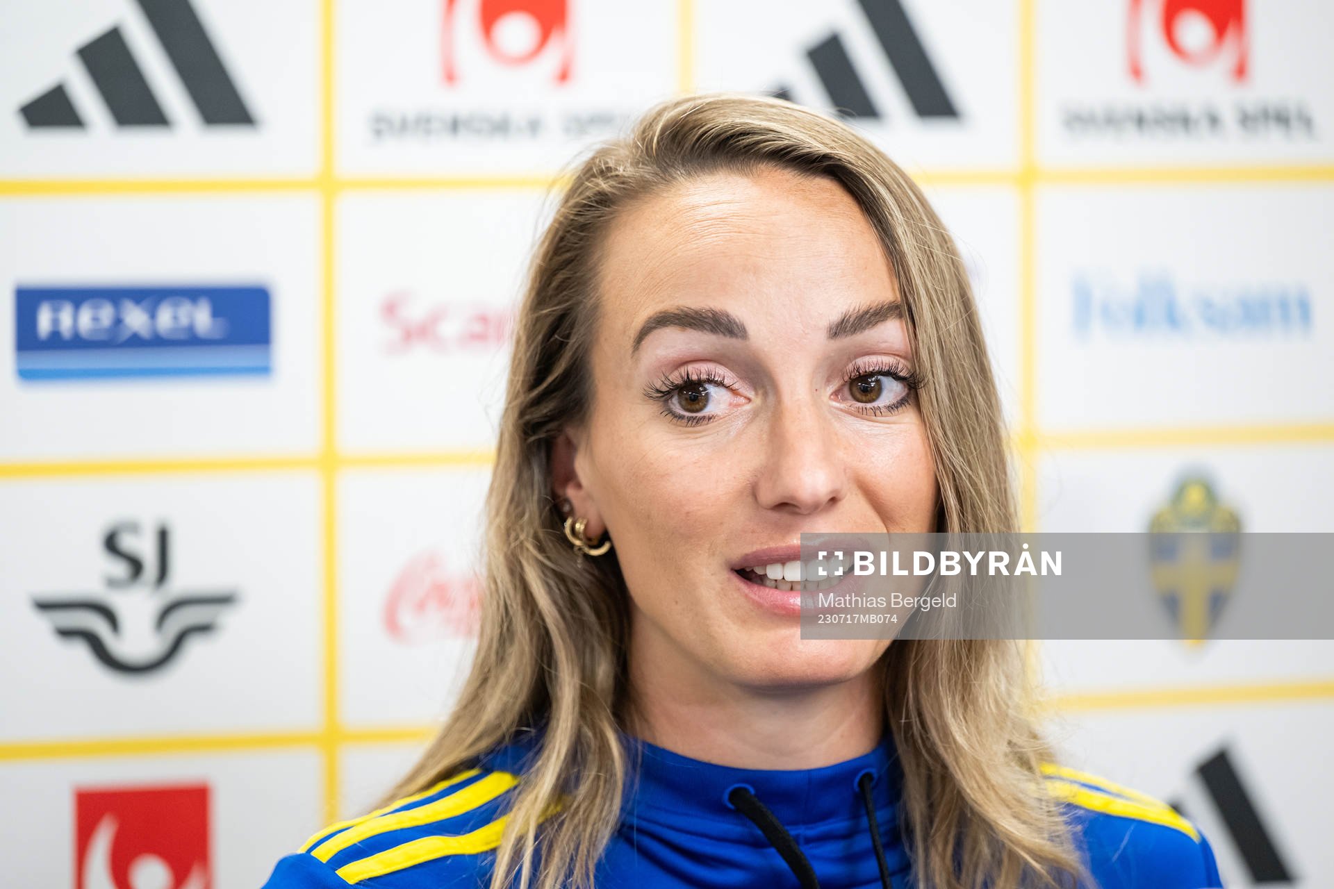 Kosovare Asllani of the Swedish women's national football