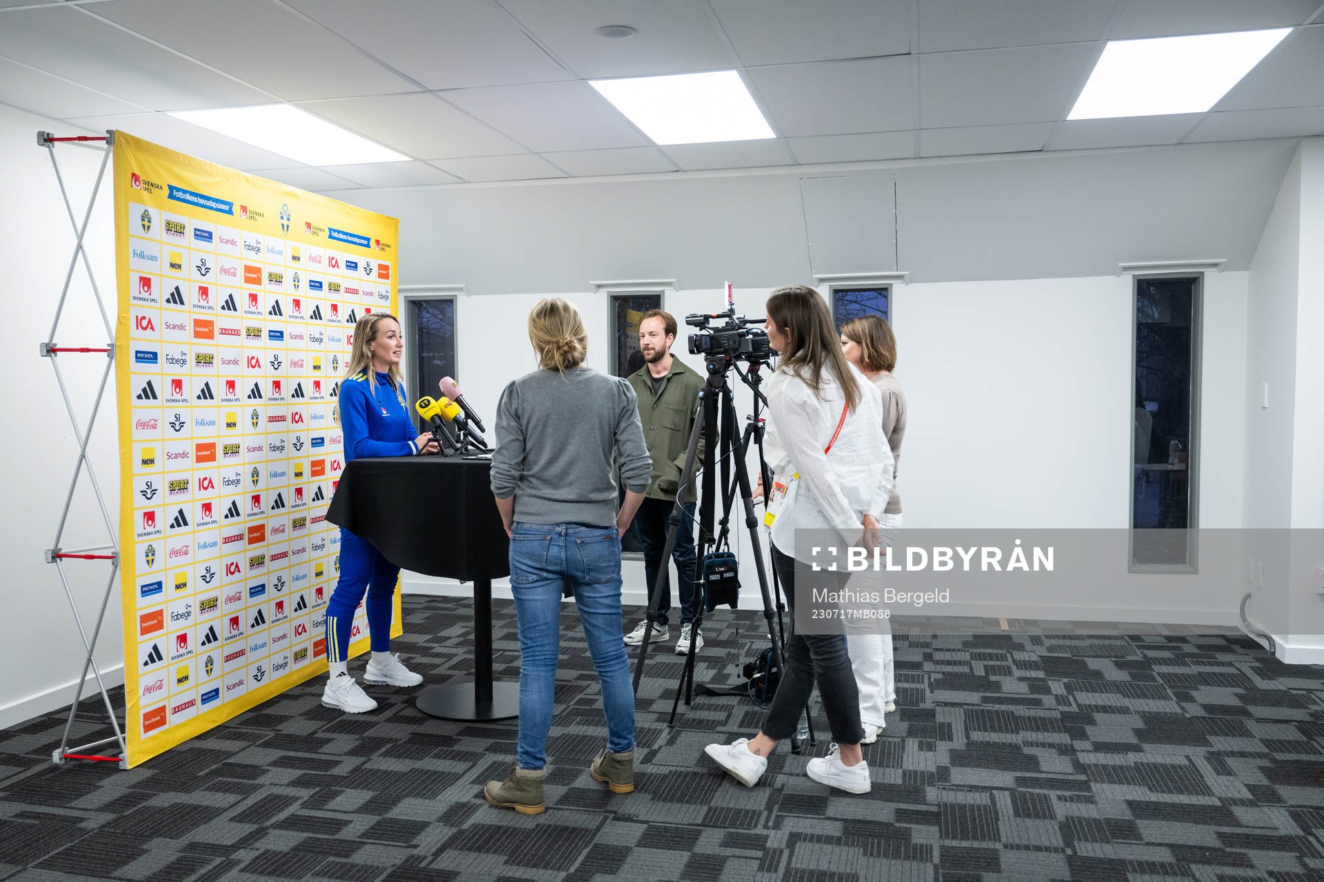 Kosovare Asllani of the Swedish women's national football