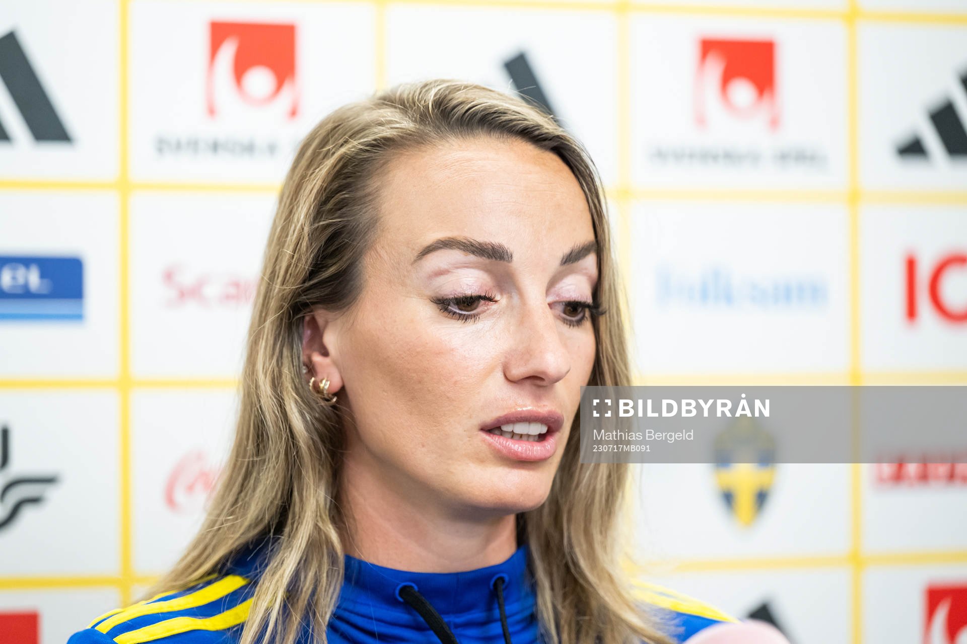 Kosovare Asllani of the Swedish women's national football