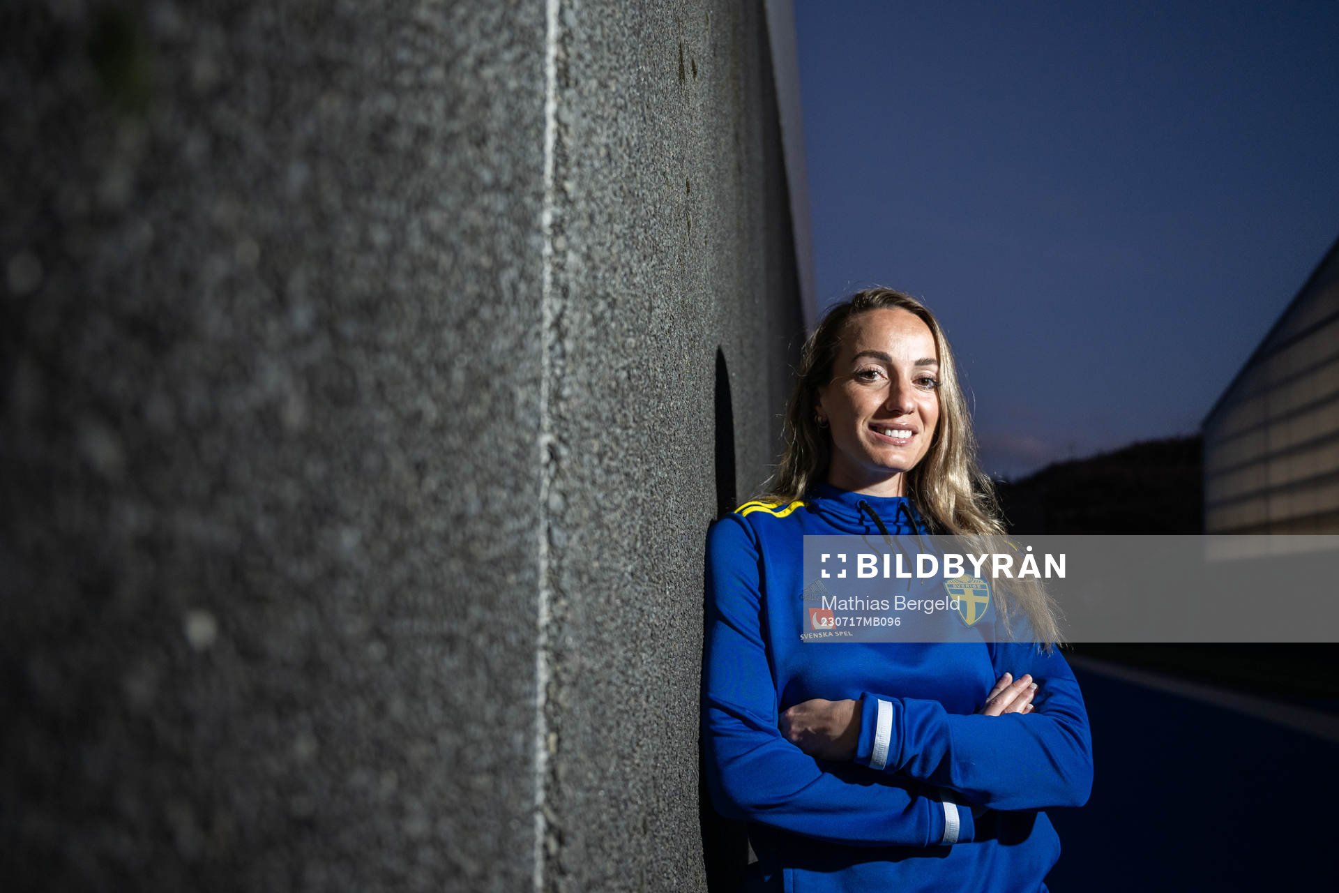 Kosovare Asllani of the Swedish women's national football