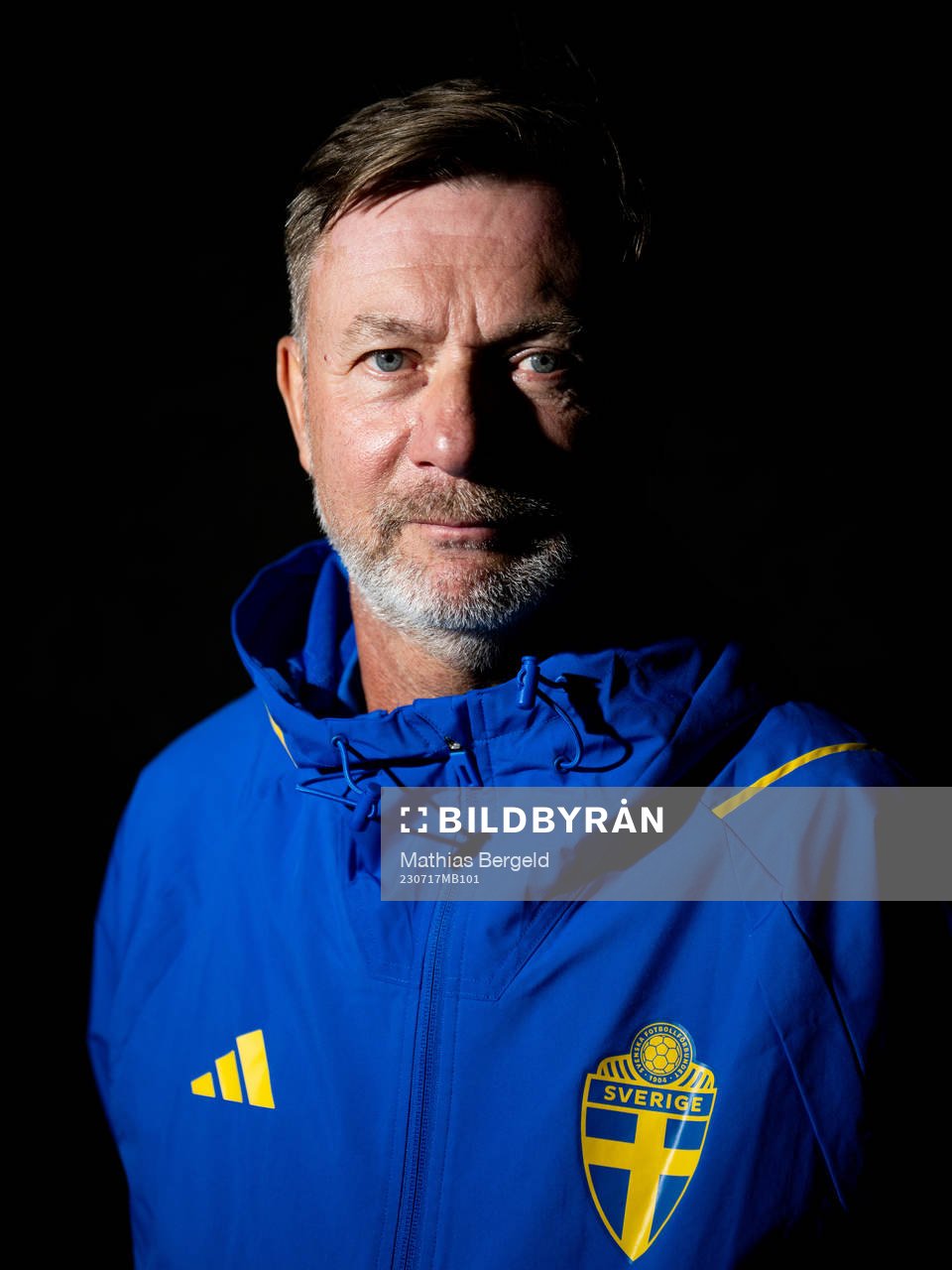 Head coach Peter Gerhardsson of the Swedish women's