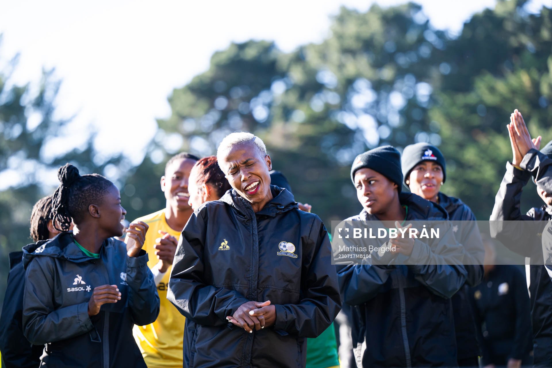Mapula Kgoale of the South African women's national