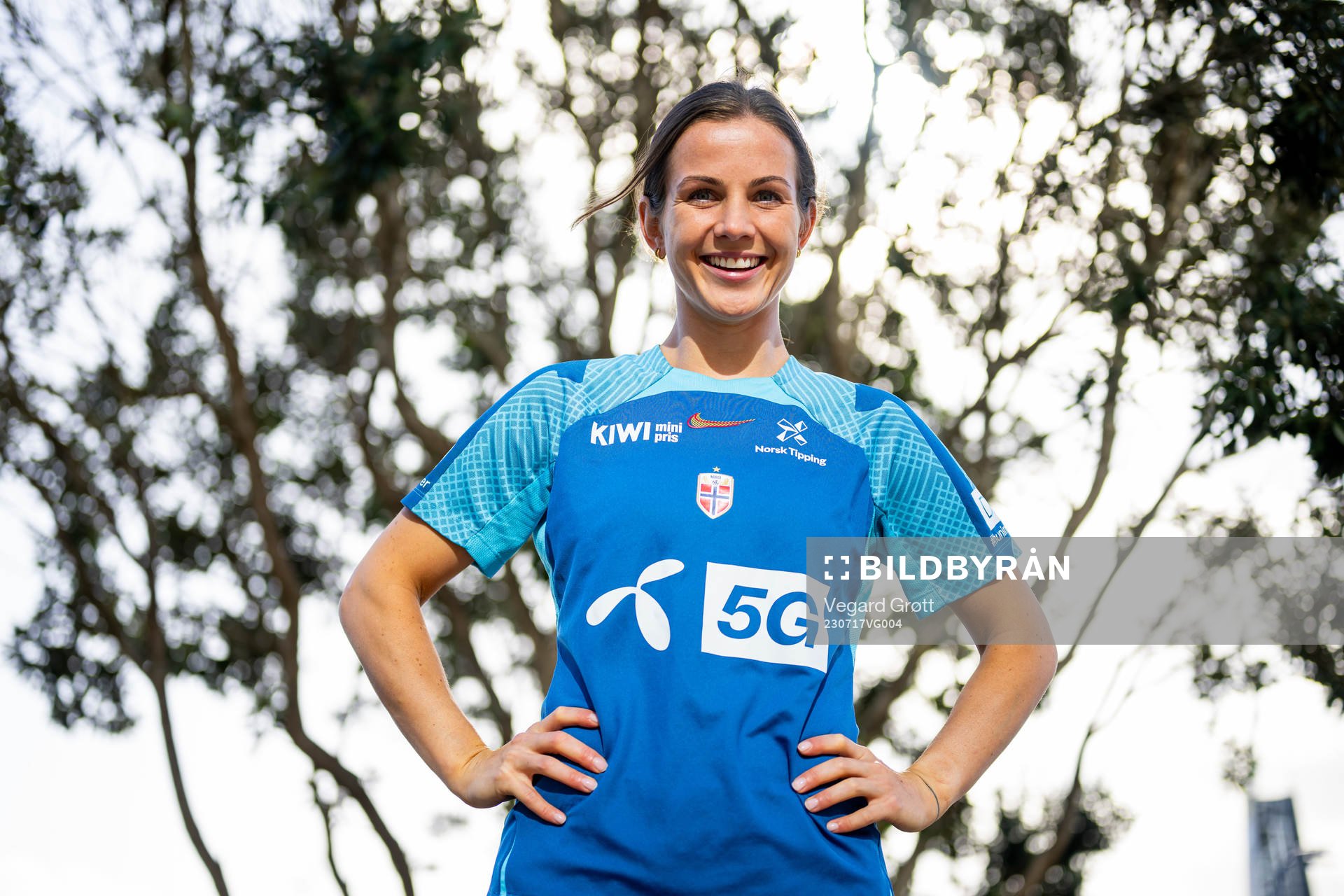 Tuva Hansen of the Norwegian women’s national football