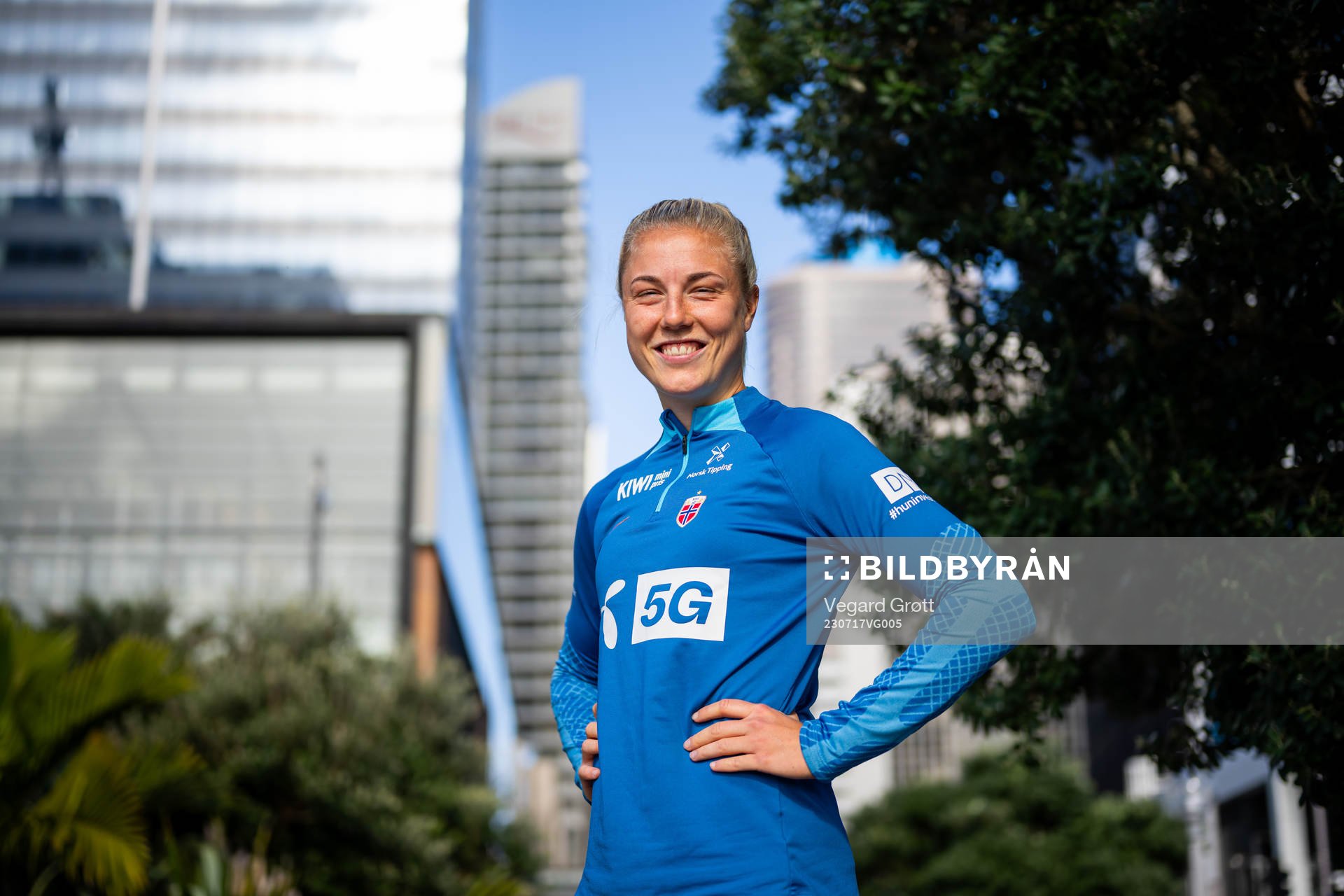 Sophie Román Haug of the Norwegian women’s national