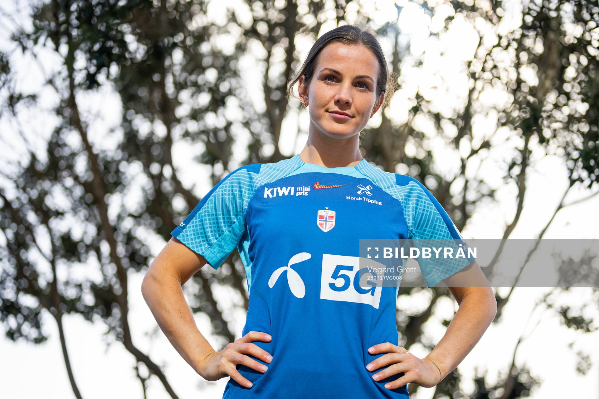 Tuva Hansen of the Norwegian women’s national football