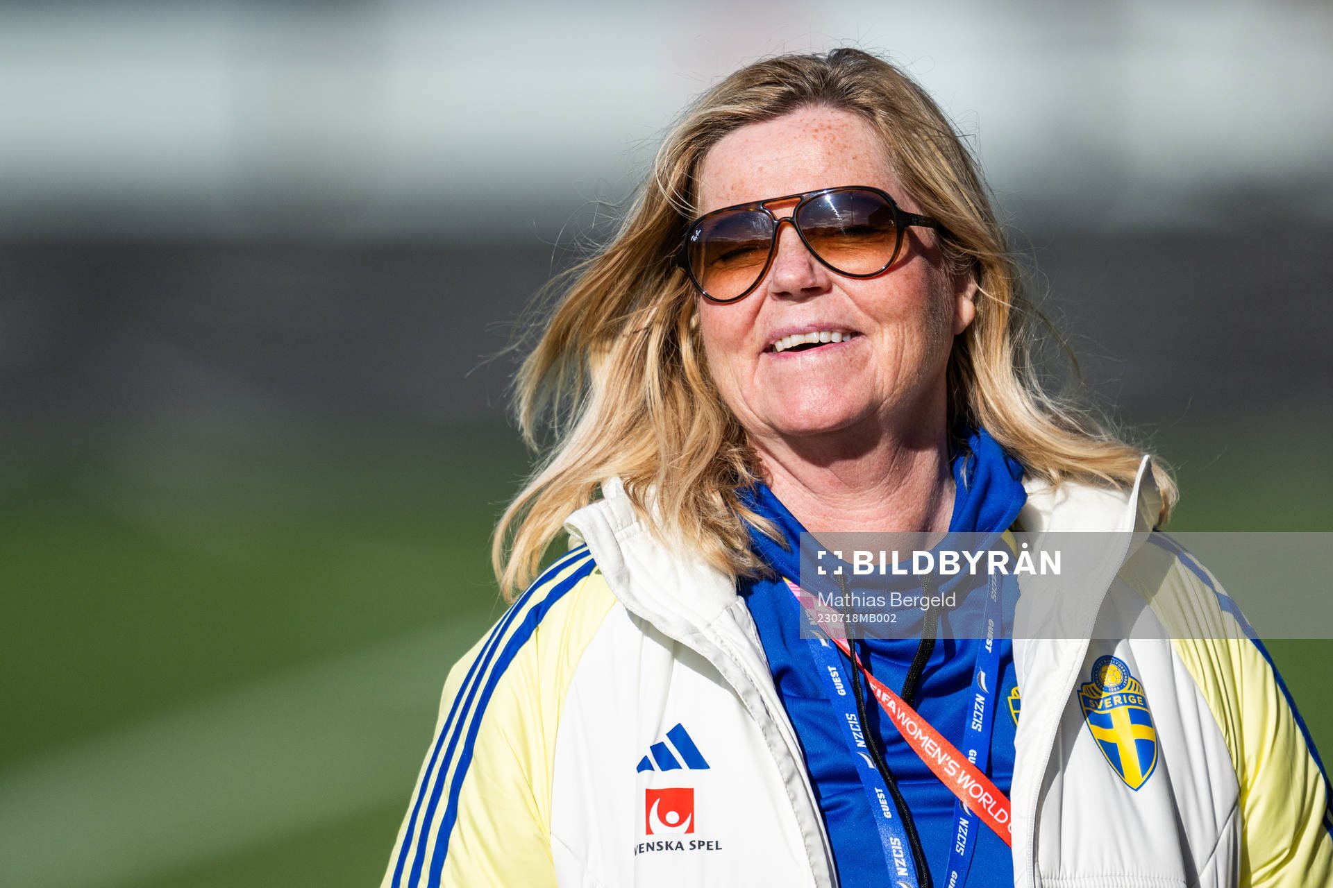 Team Manager Marika Domanski Lyfors of the Swedish women's