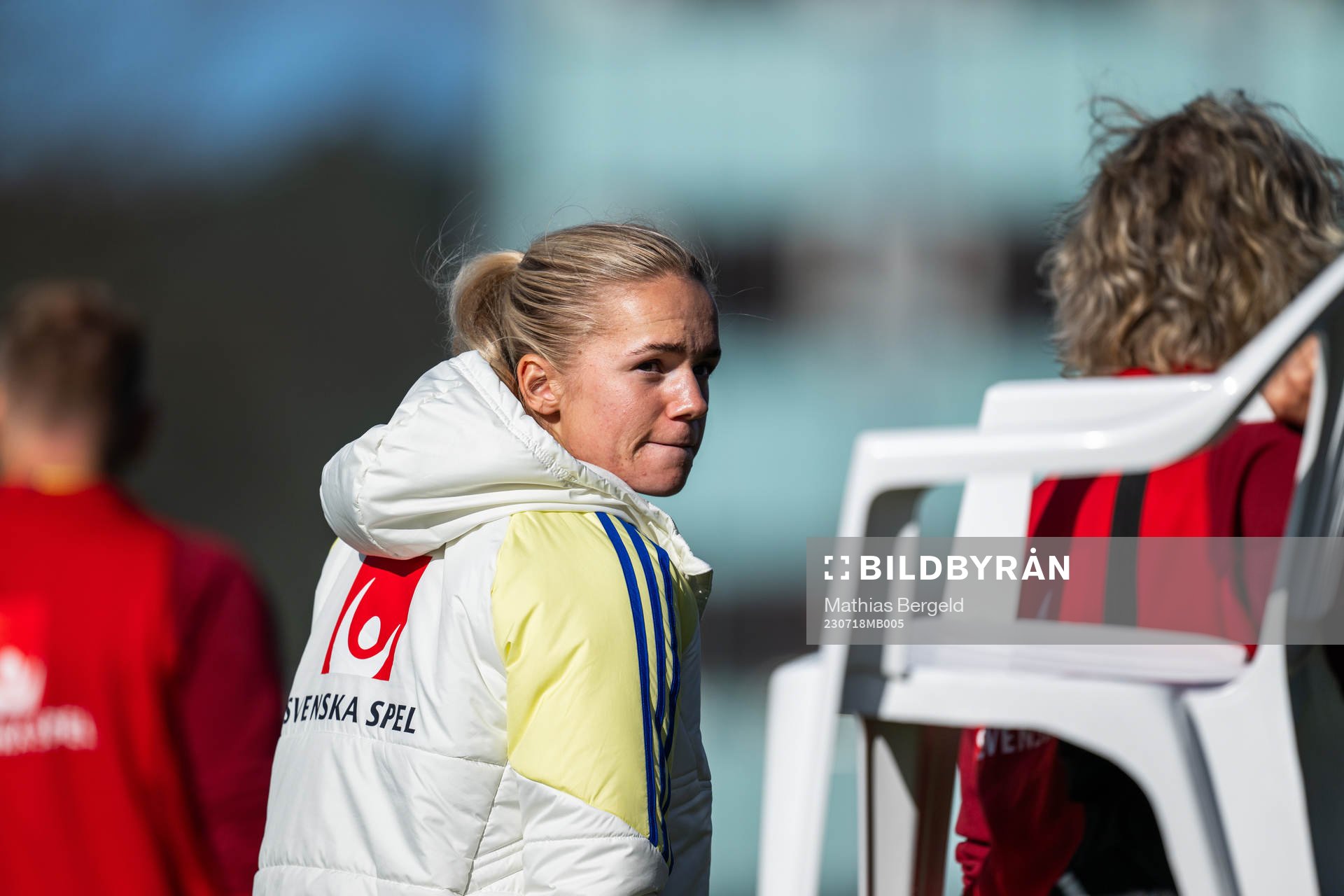 Hanna Lundkvist of the Swedish women's national football