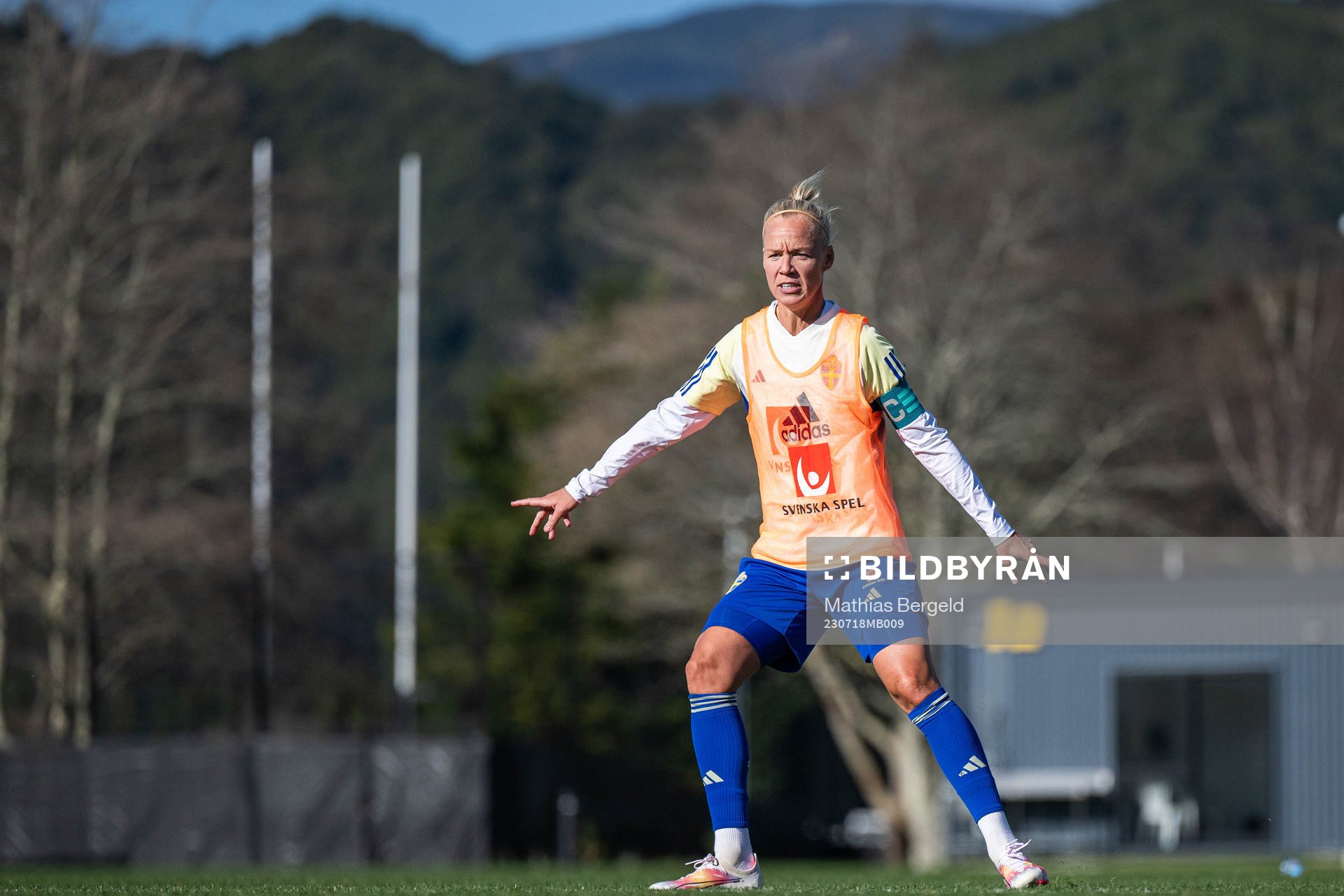 Caroline Seger of the Swedish women's national football