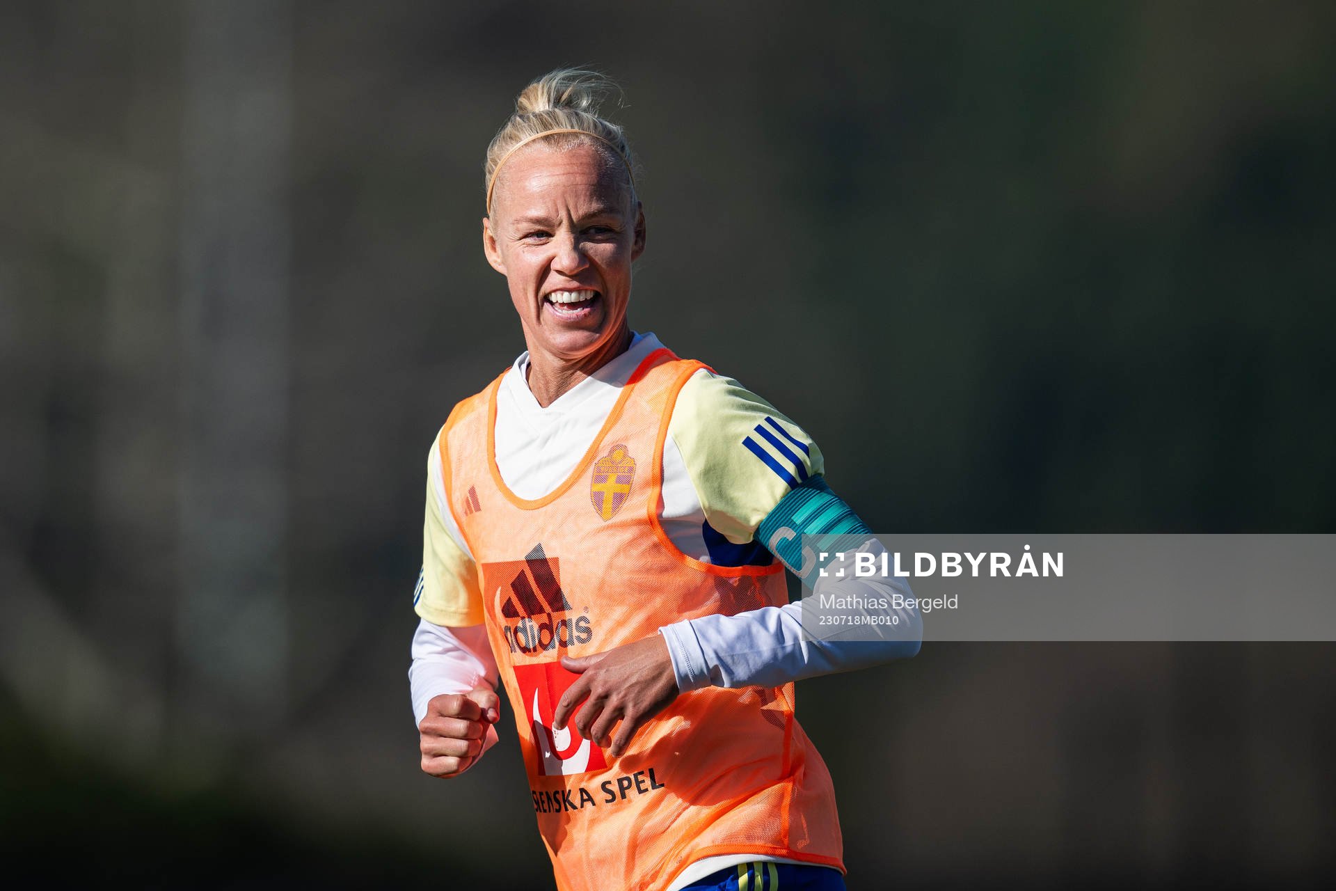 Caroline Seger of the Swedish women's national football