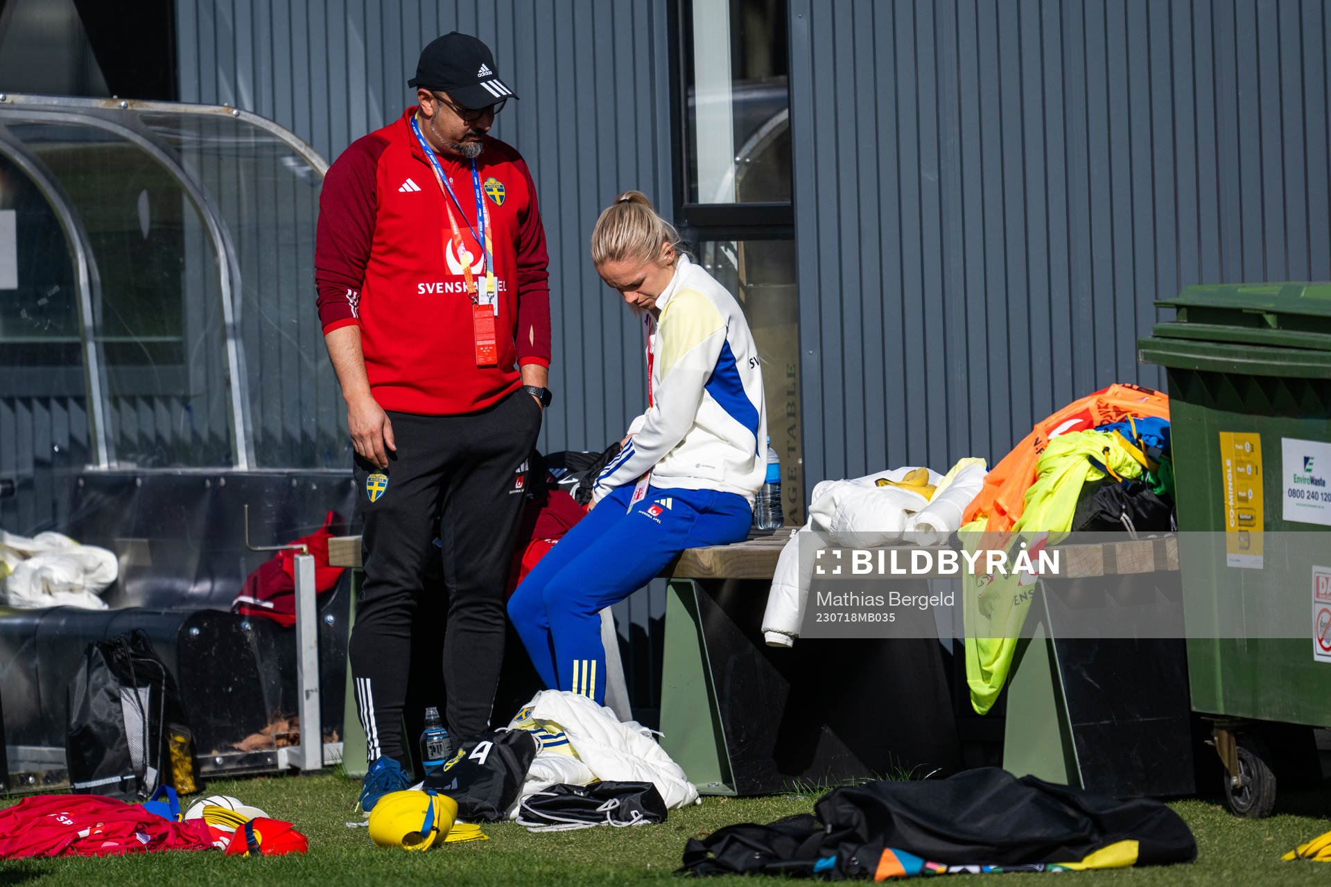 Medical doctor Houman Ebrahimi and Hanna Lundkvist of the