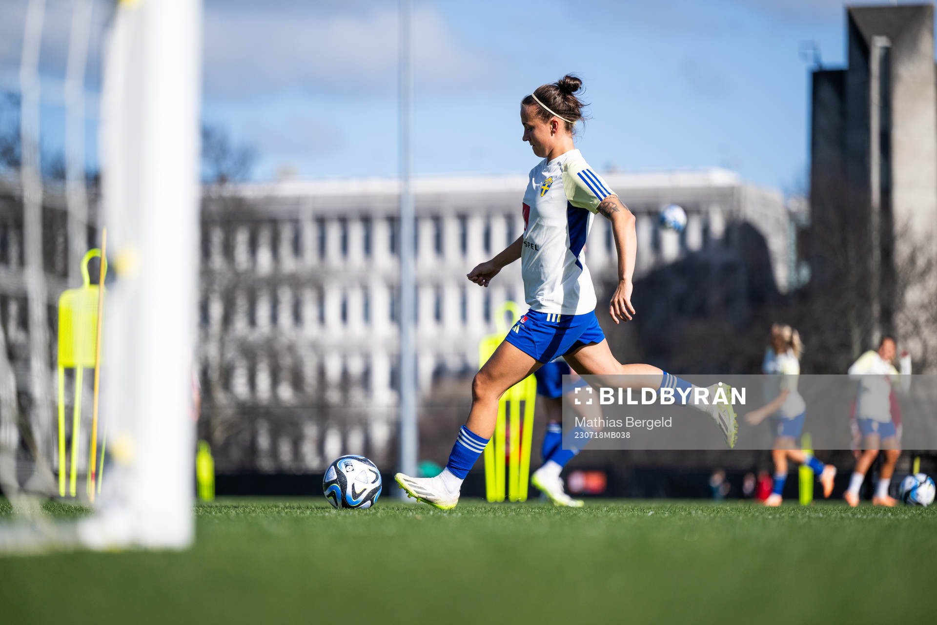 Julia Zigiotti Olme of the Swedish women's national