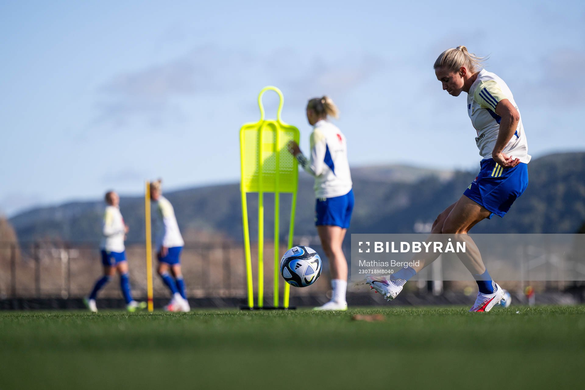 Jonna Andersson of the Swedish women's national football