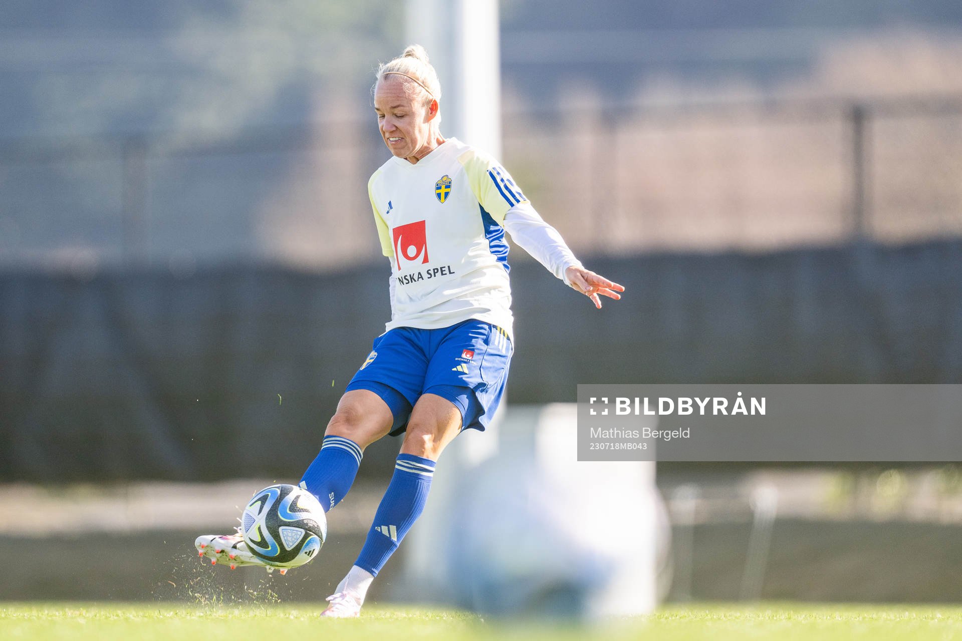 Caroline Seger of the Swedish women's national football