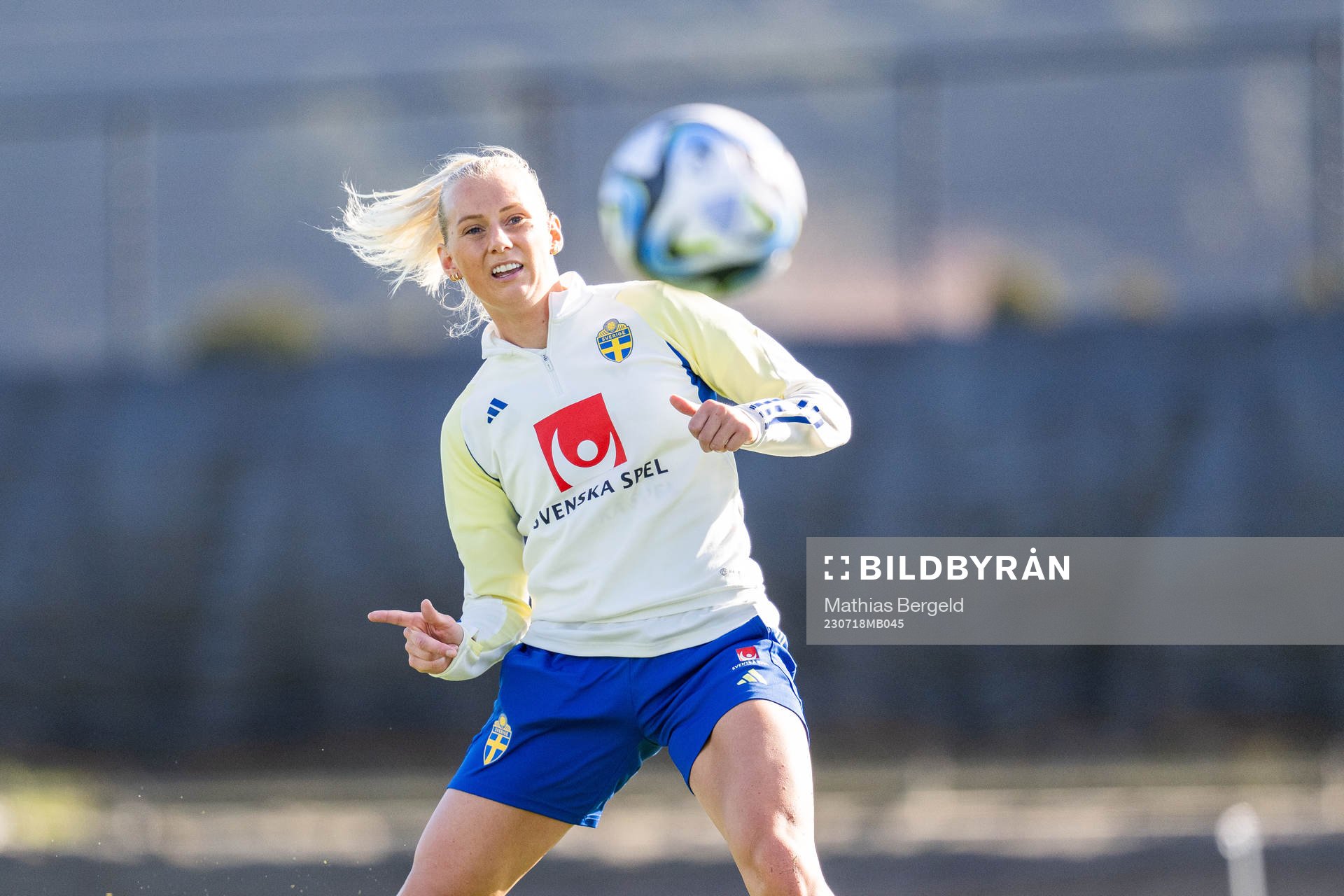 Stina Blackstenius of the Swedish women's national football
