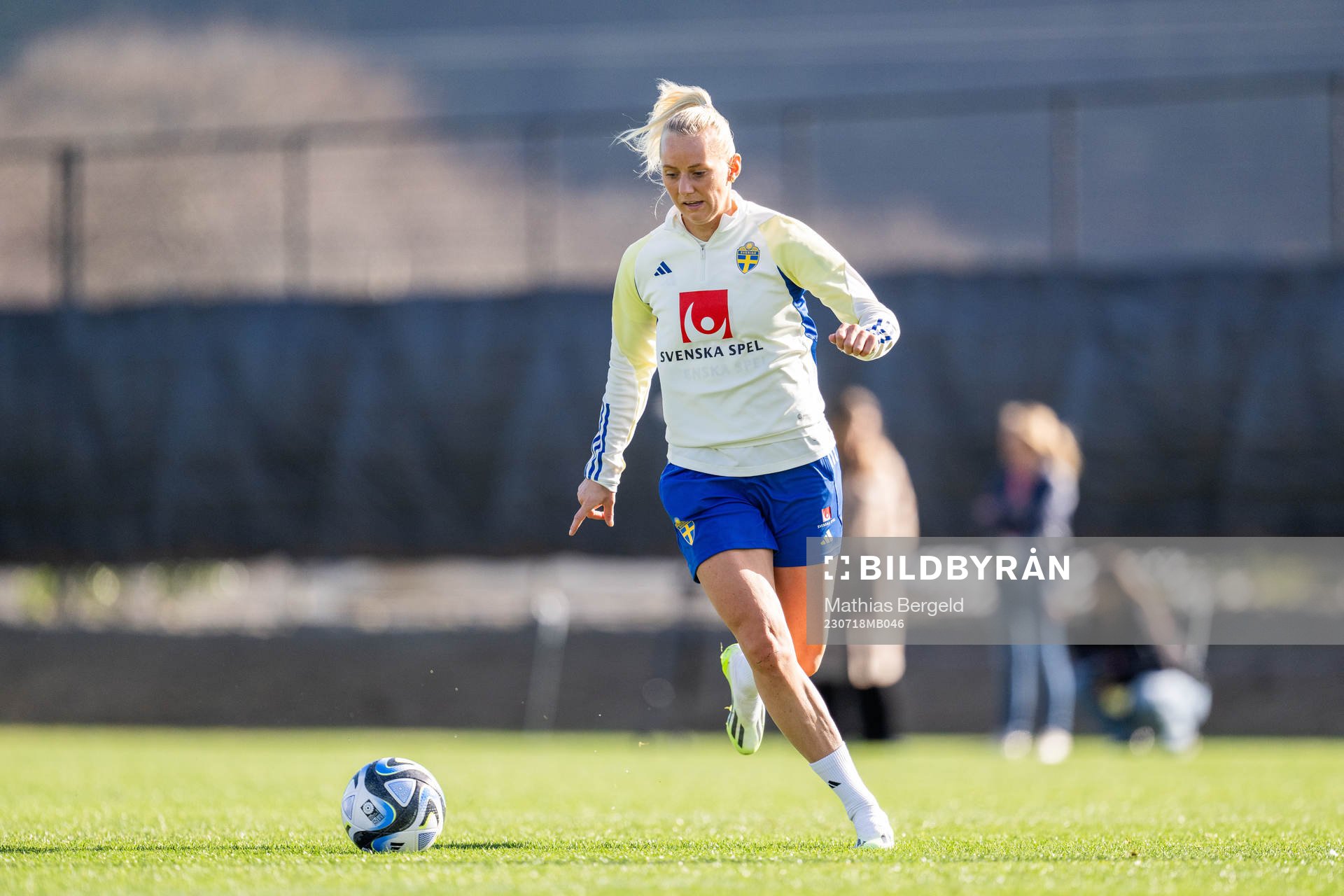 Stina Blackstenius of the Swedish women's national football